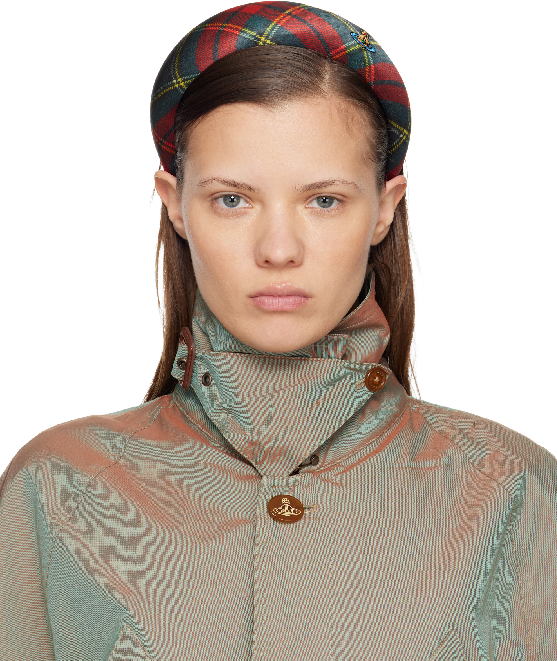 Vivienne Westwood: レッド Wide カチューシャ | SSENSE 日本