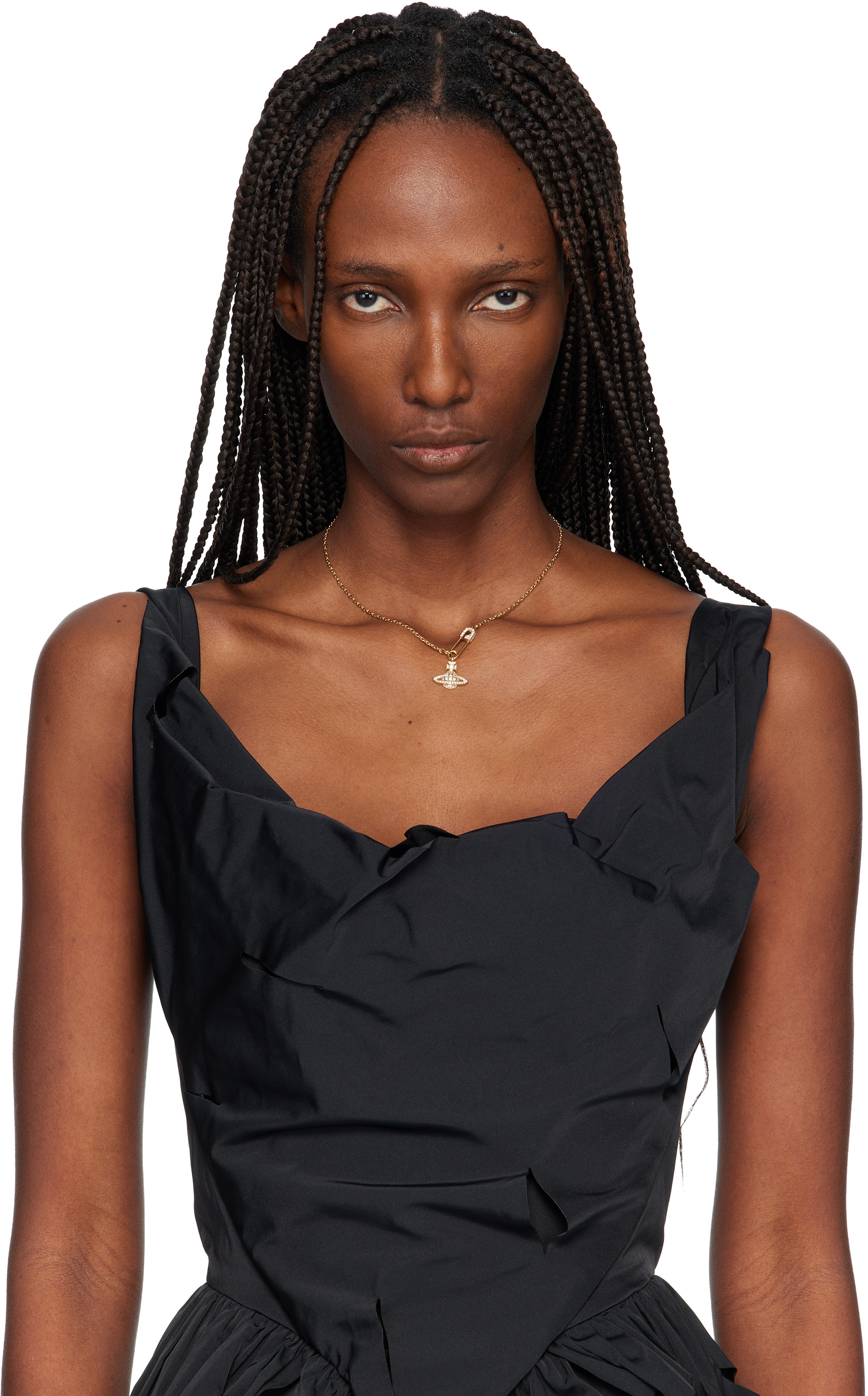 E*1様 [VivienneWestwood]LucrecePendantNec Vivienne Westwood: Lucrece Pendant Necklace | SSENSE