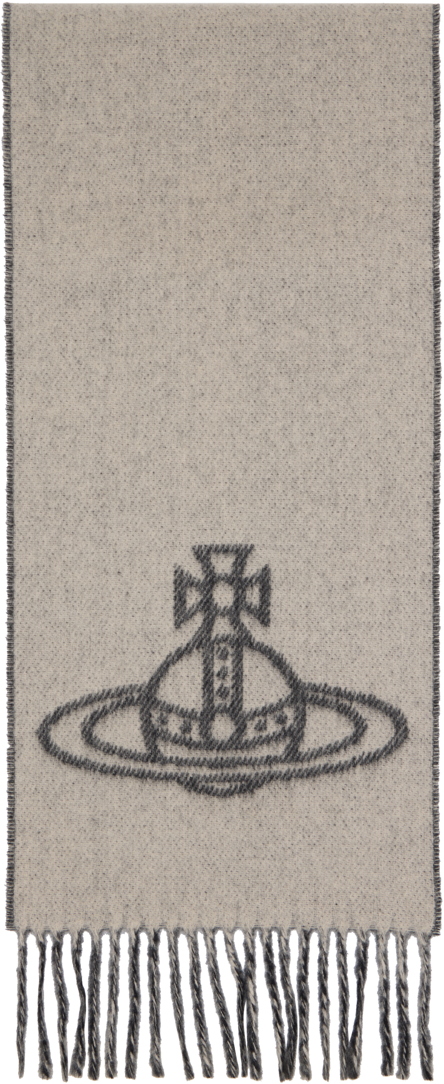 Vivienne Westwood SINGLE ORB DOUBLE マフラー VIVIENNE WESTWOOD - SINGLE ORB DOUBLE SCARF – Peter Forson - Hat Shop