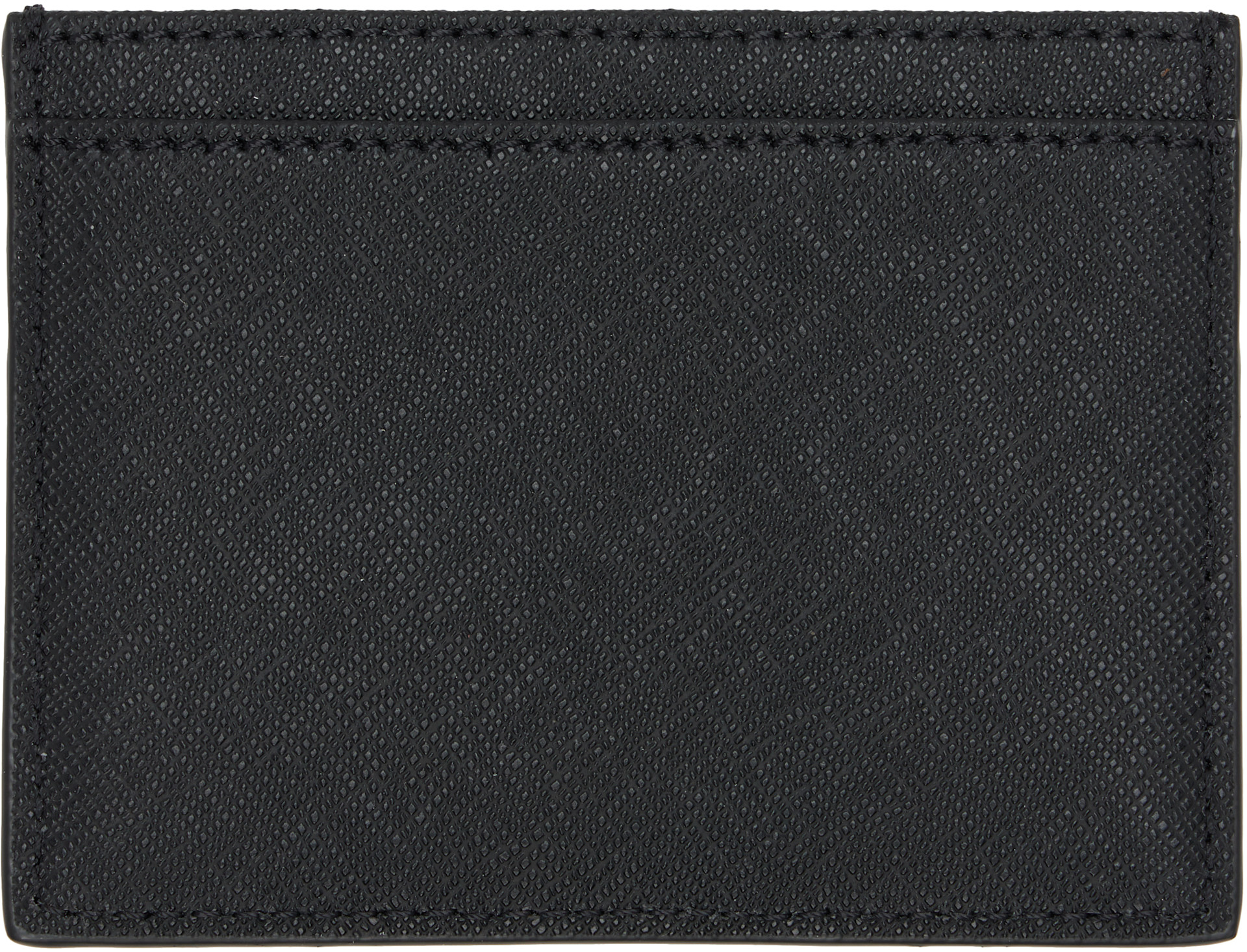 Vivienne Westwood: Black Flat Card Holder | SSENSE