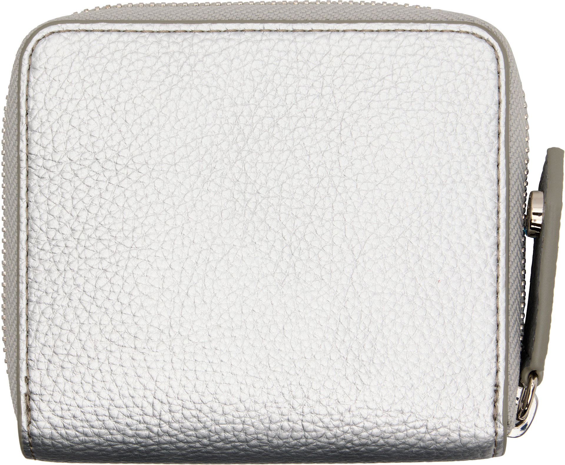 ヴィヴィアンウエストウッド Vivienne Westwood: Silver Zip Medium Wallet | SSENSE