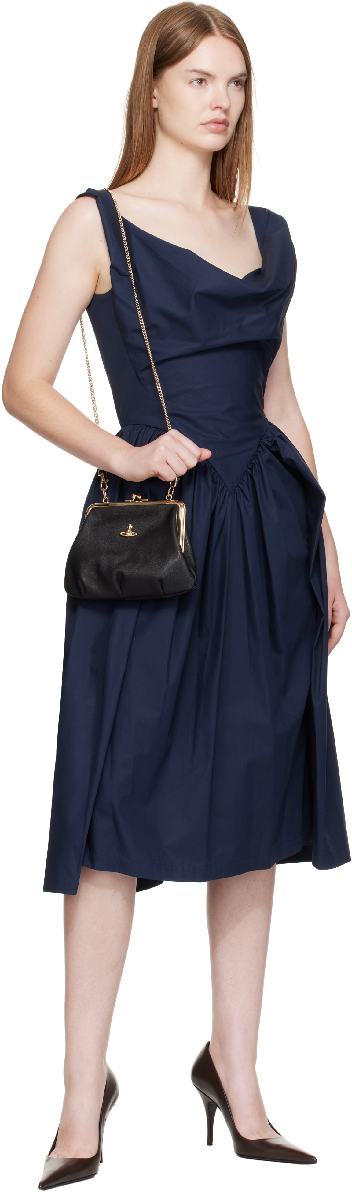 Vivienne Westwood: Black Granny Frame Bag | SSENSE