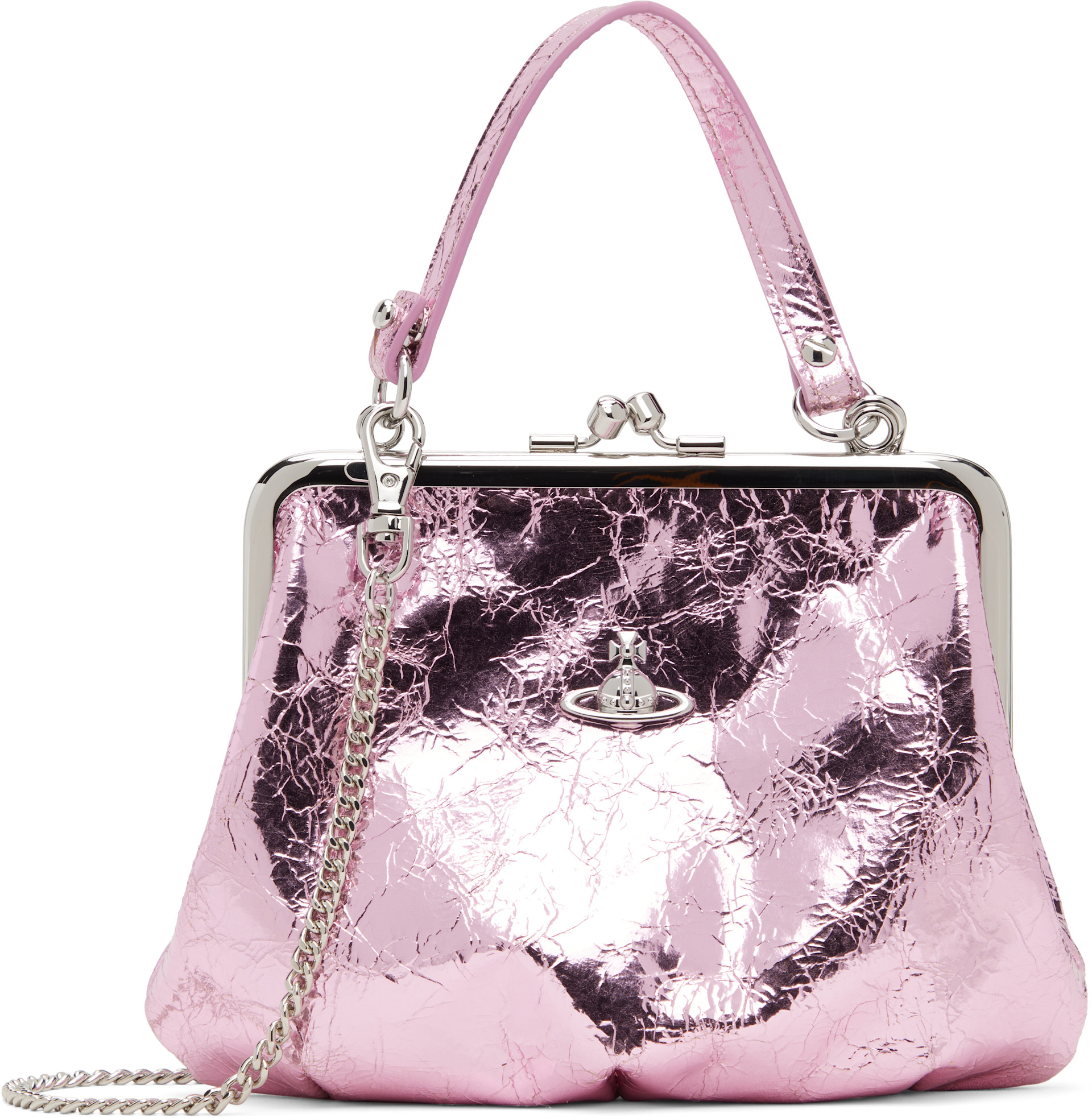 Vivienne Westwood: Pink Granny Frame Bag | SSENSE Italy