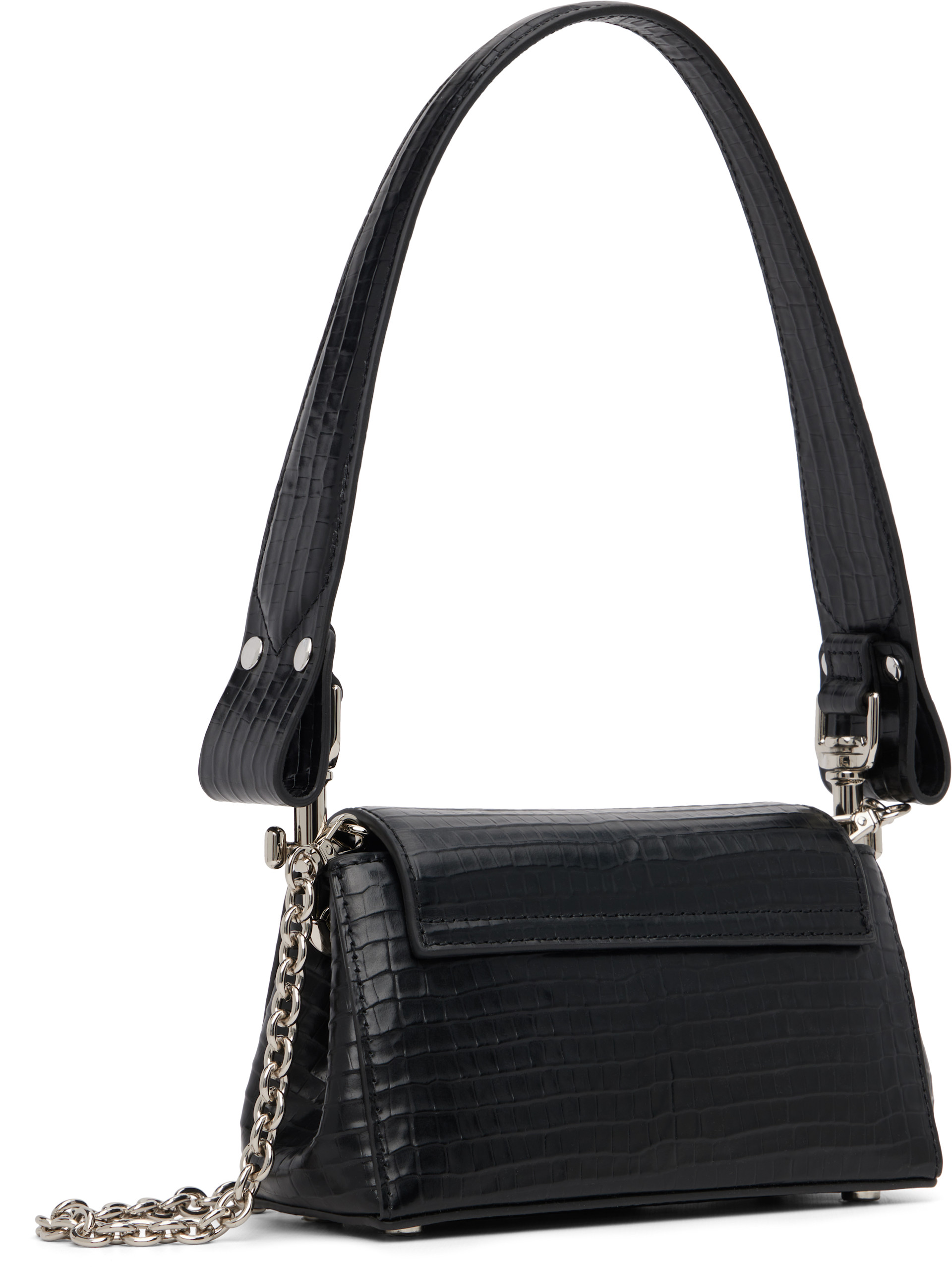 ヴィヴィアン ウエストウッド Vivienne Westwood: Black Small Hazel Bag | SSENSE