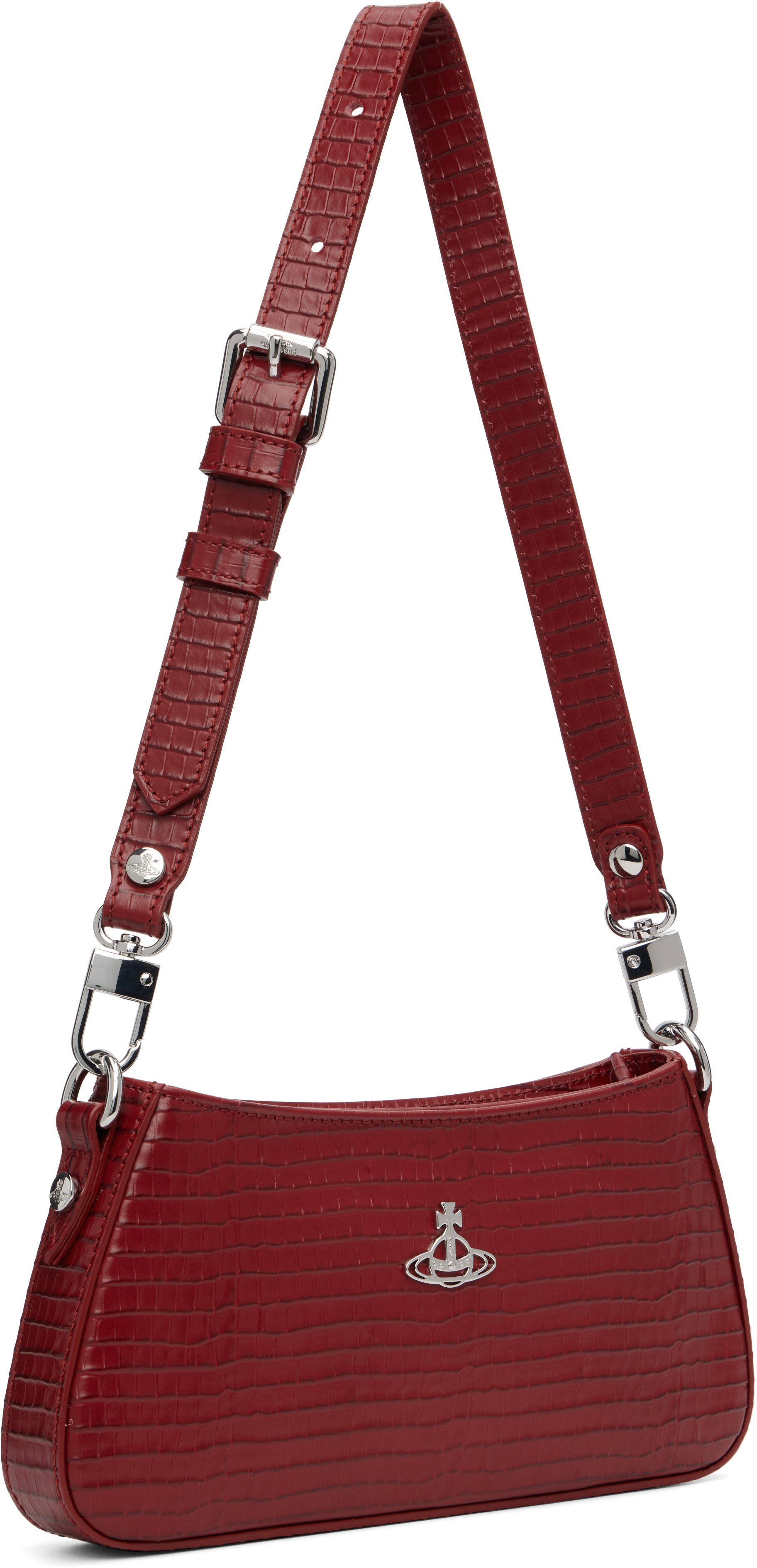 Vivienne Westwood: Red Tasha Shoulder Bag | SSENSE