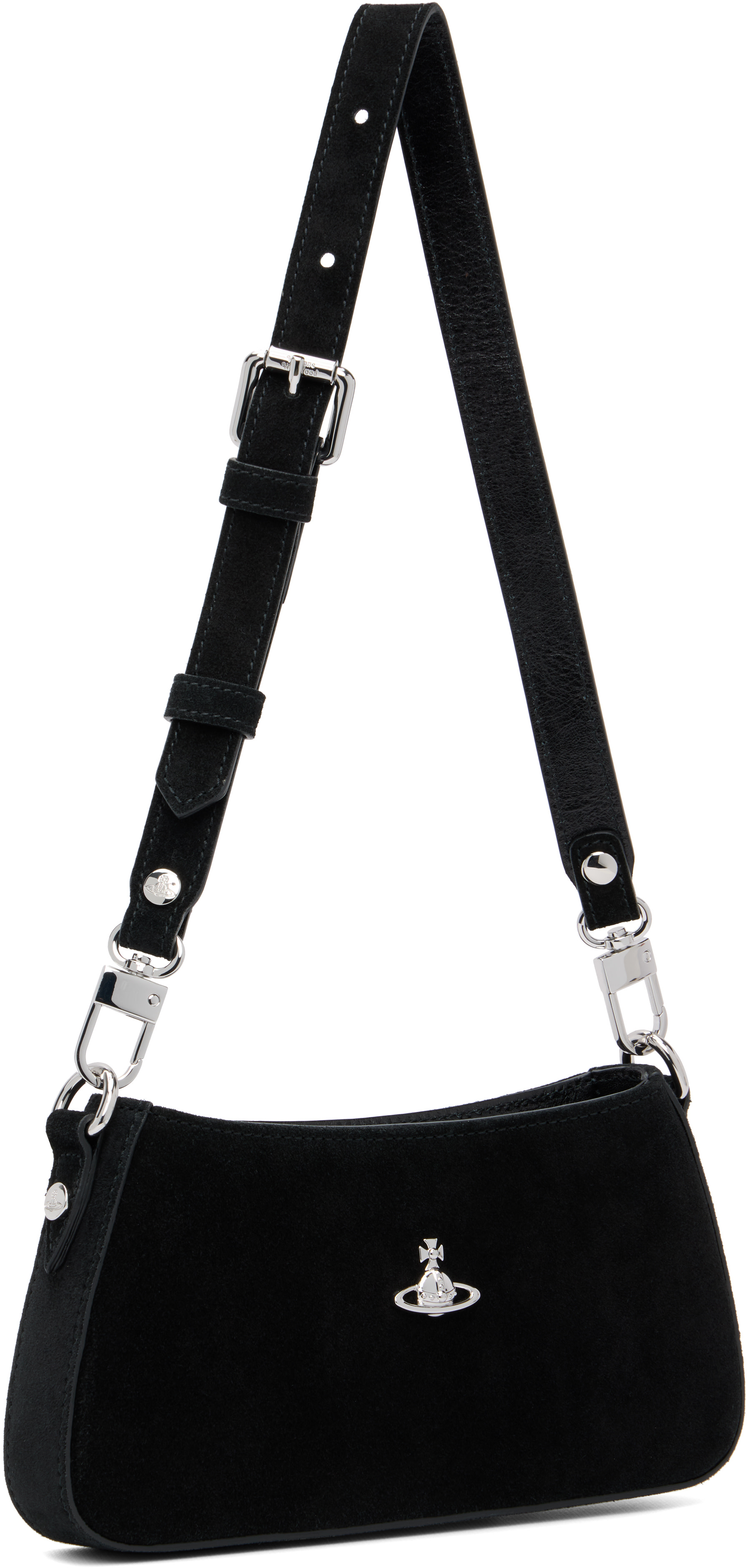 Vivienne Westwood: Black Tasha Shoulder Phone Bag | SSENSE