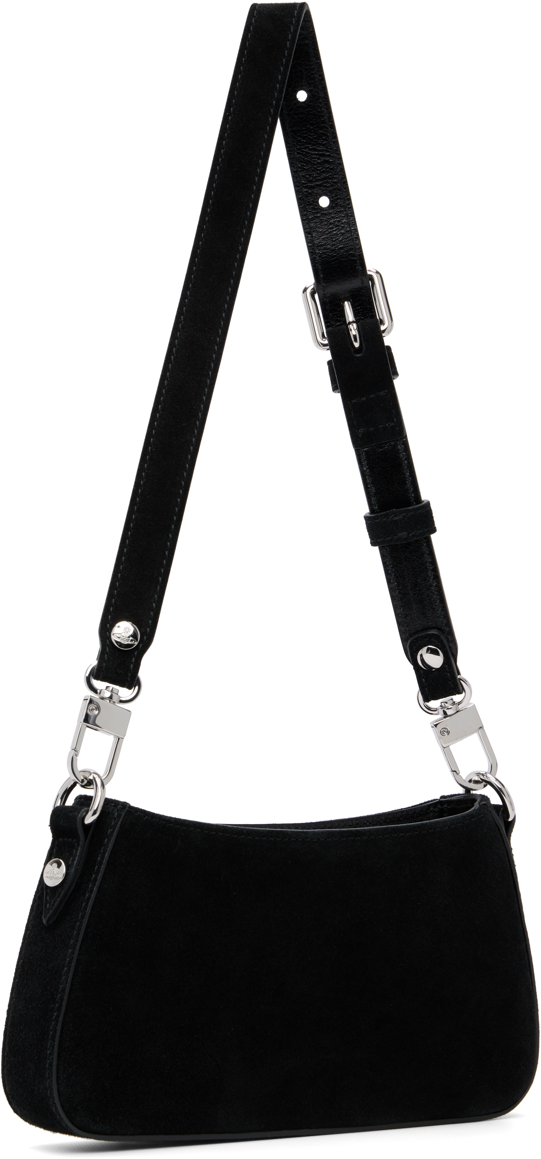 Vivienne Westwood: Black Tasha Shoulder Phone Bag | SSENSE