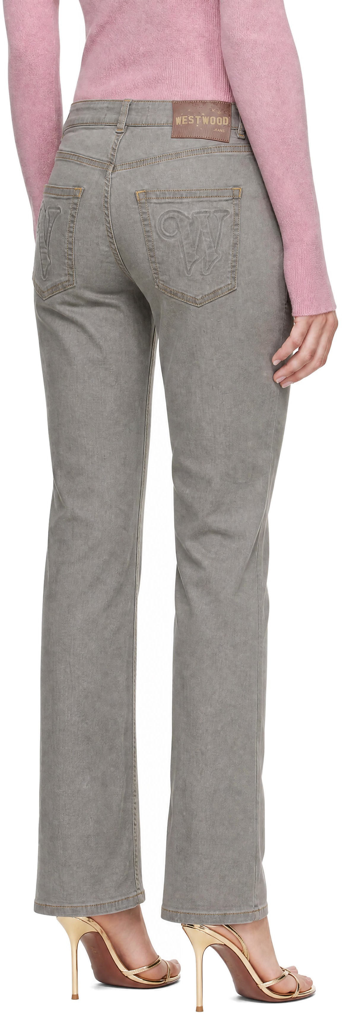 Vivienne Westwood: Gray Harris Jeans | SSENSE