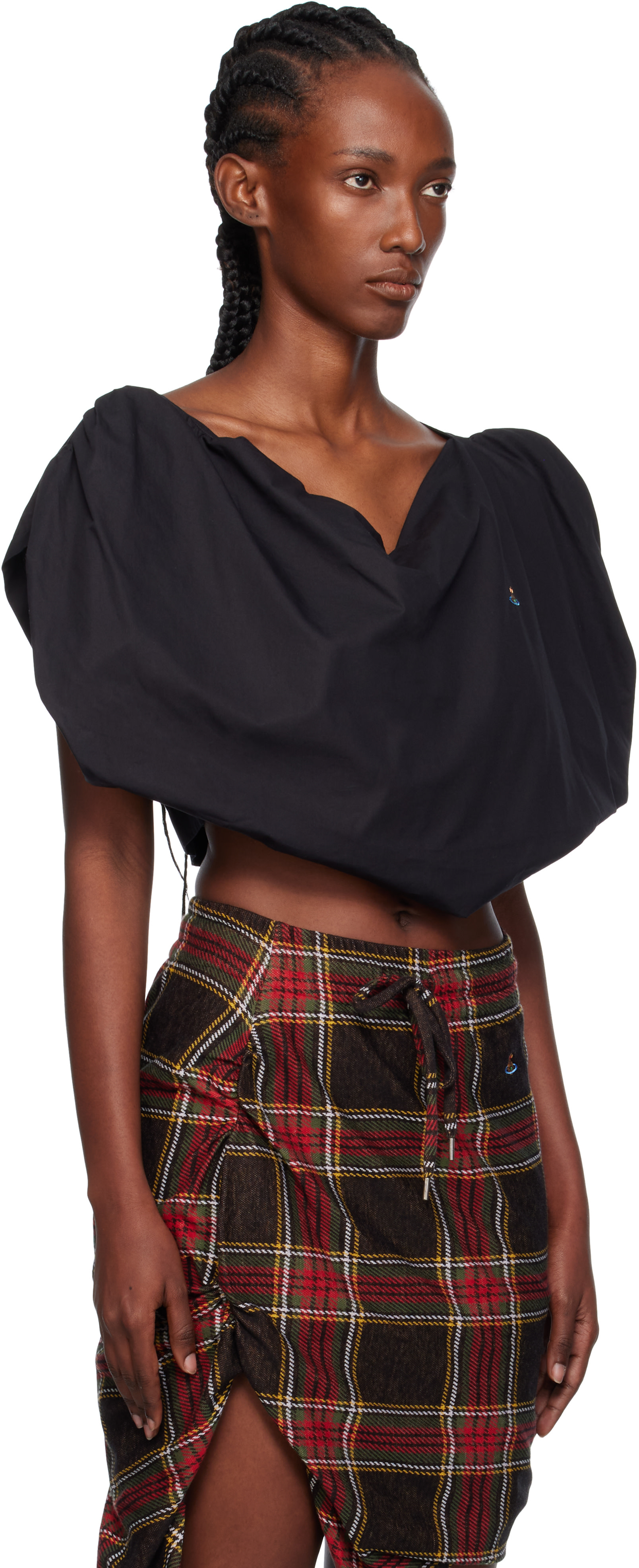 Vivienne Westwood: Black Heart Blouse | SSENSE