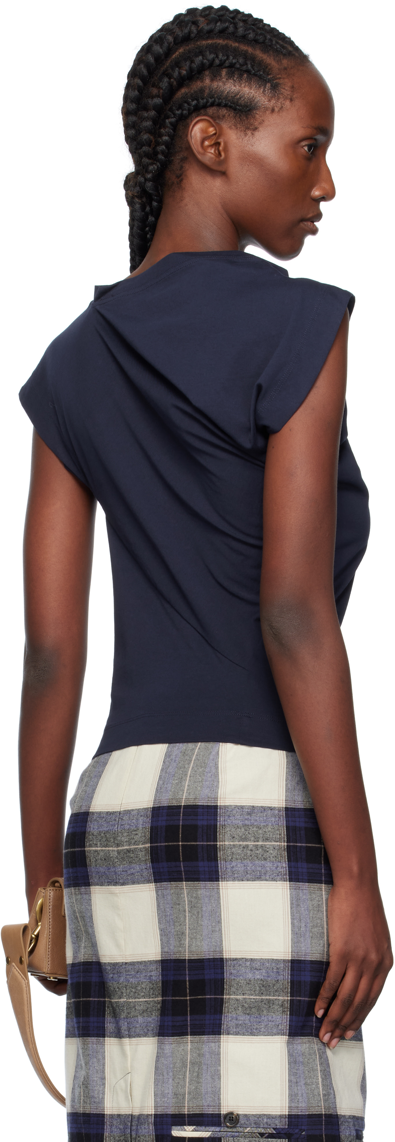 Vivienne Westwood: Navy Hebo T-shirt | SSENSE Canada
