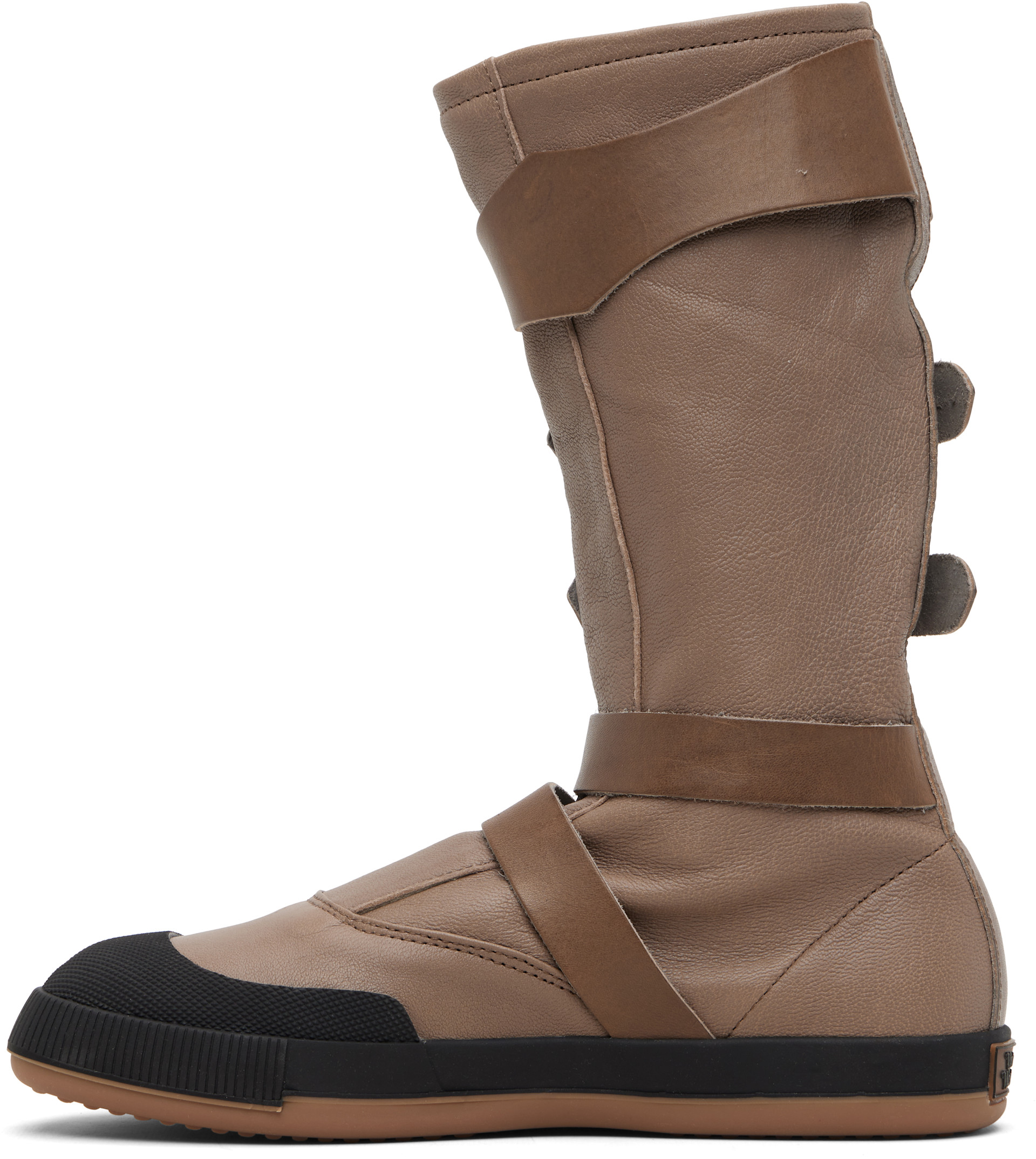 Vivienne Westwood: Brown Animal Pirate Boots | SSENSE Canada