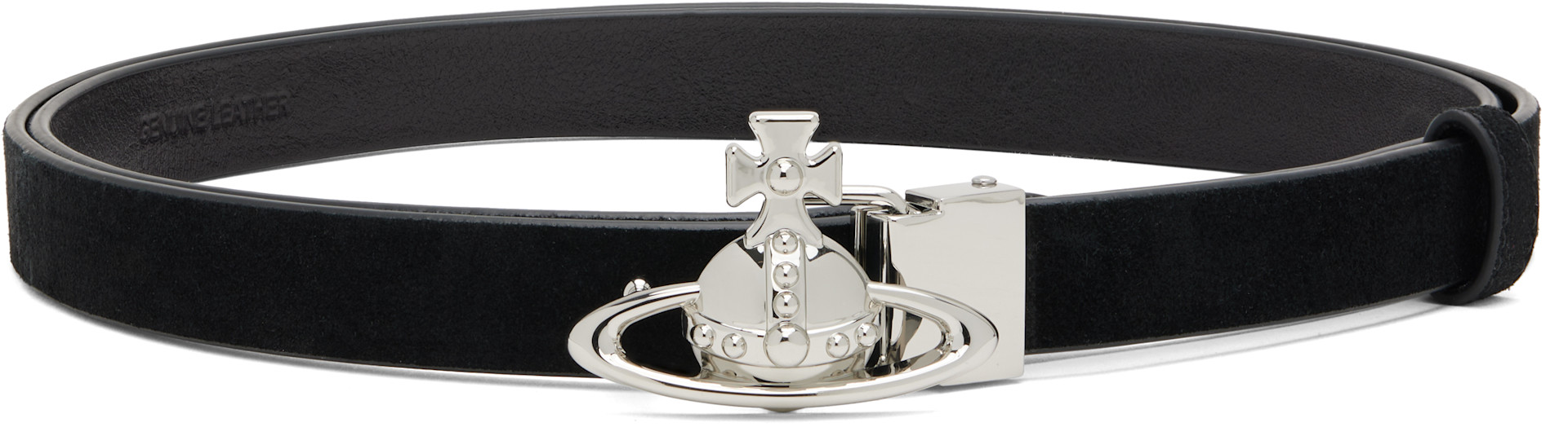 ベルト VIVIENNE WESTWOOD ORB BUCKLE LEATHER BELT Vivienne Westwood: Calfskin. | SSENSE