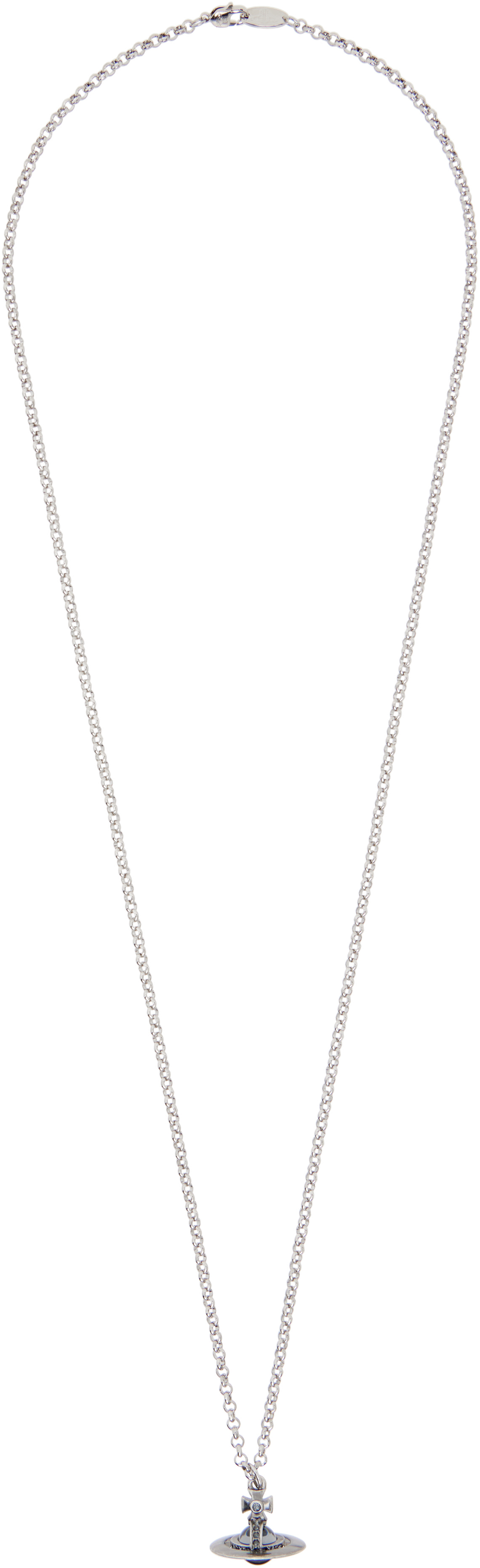 Vivienne Westwood: New Tiny Orb Pendant Necklace | SSENSE