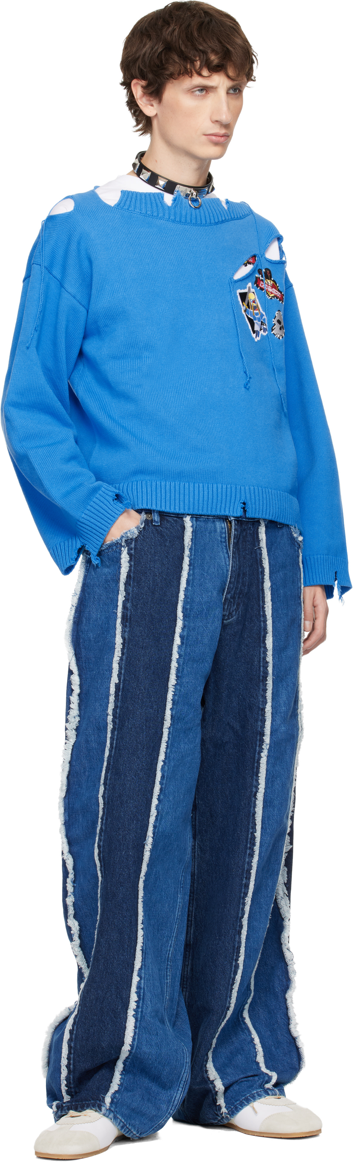 と*様 【最終値下げ】【希少品】VivienneWestwood ニットボーダー Vivienne Westwood: Paulo チョーカー | SSENSE 日本