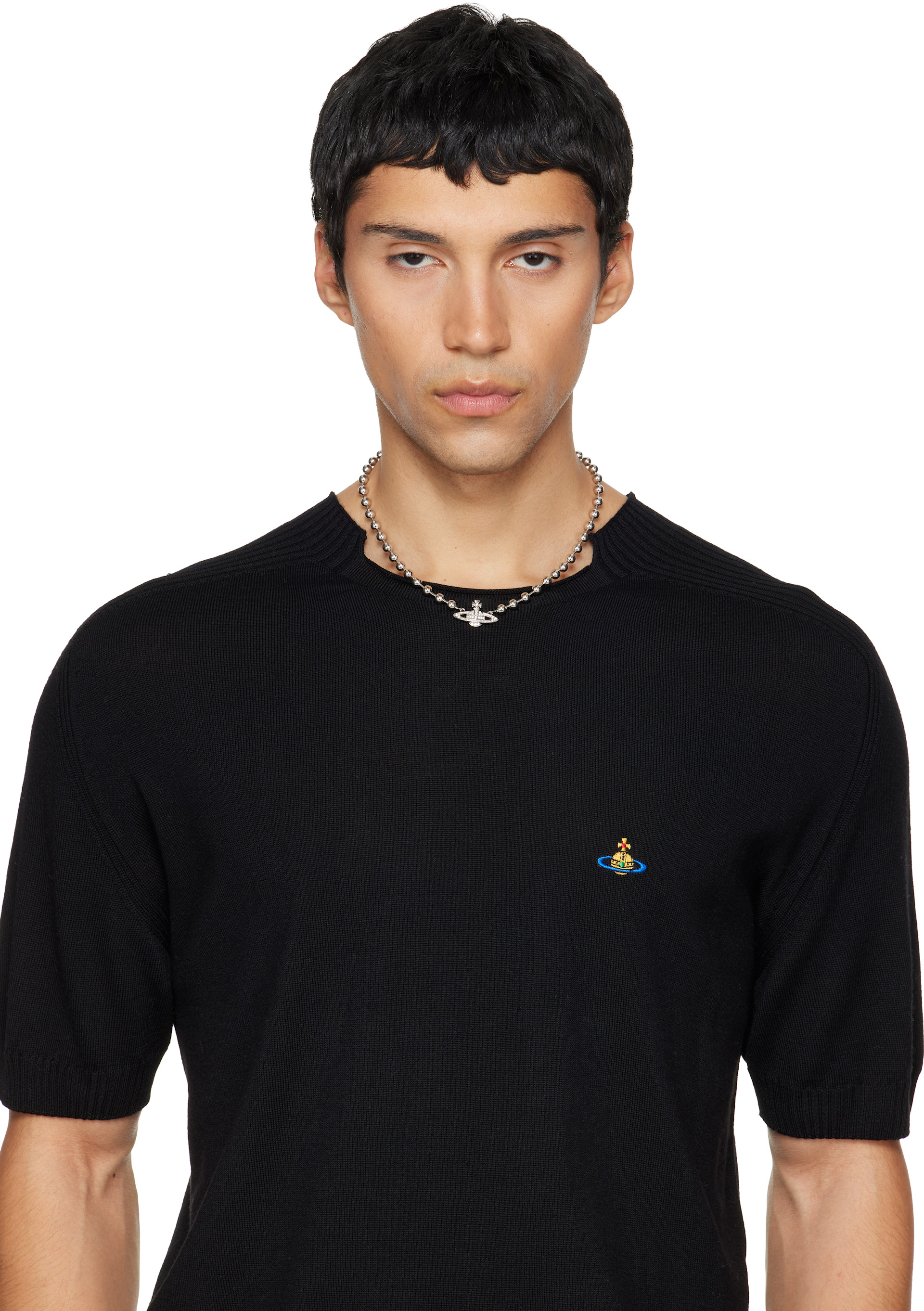 Vivienne Westwood: Thames Mini Bas Relief Choker | SSENSE