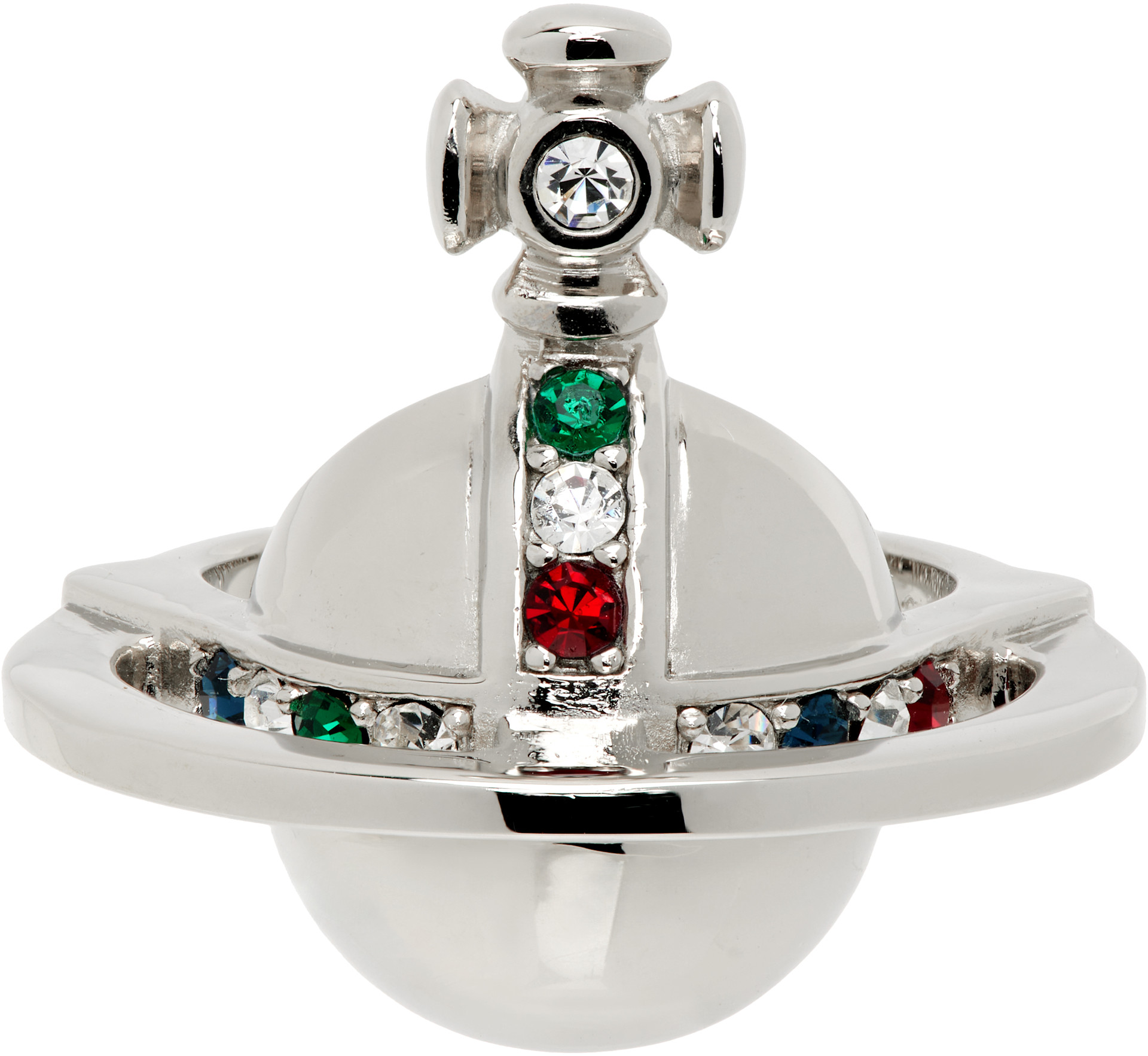 Vivienne Westwood: Solid Orb Ring | SSENSE