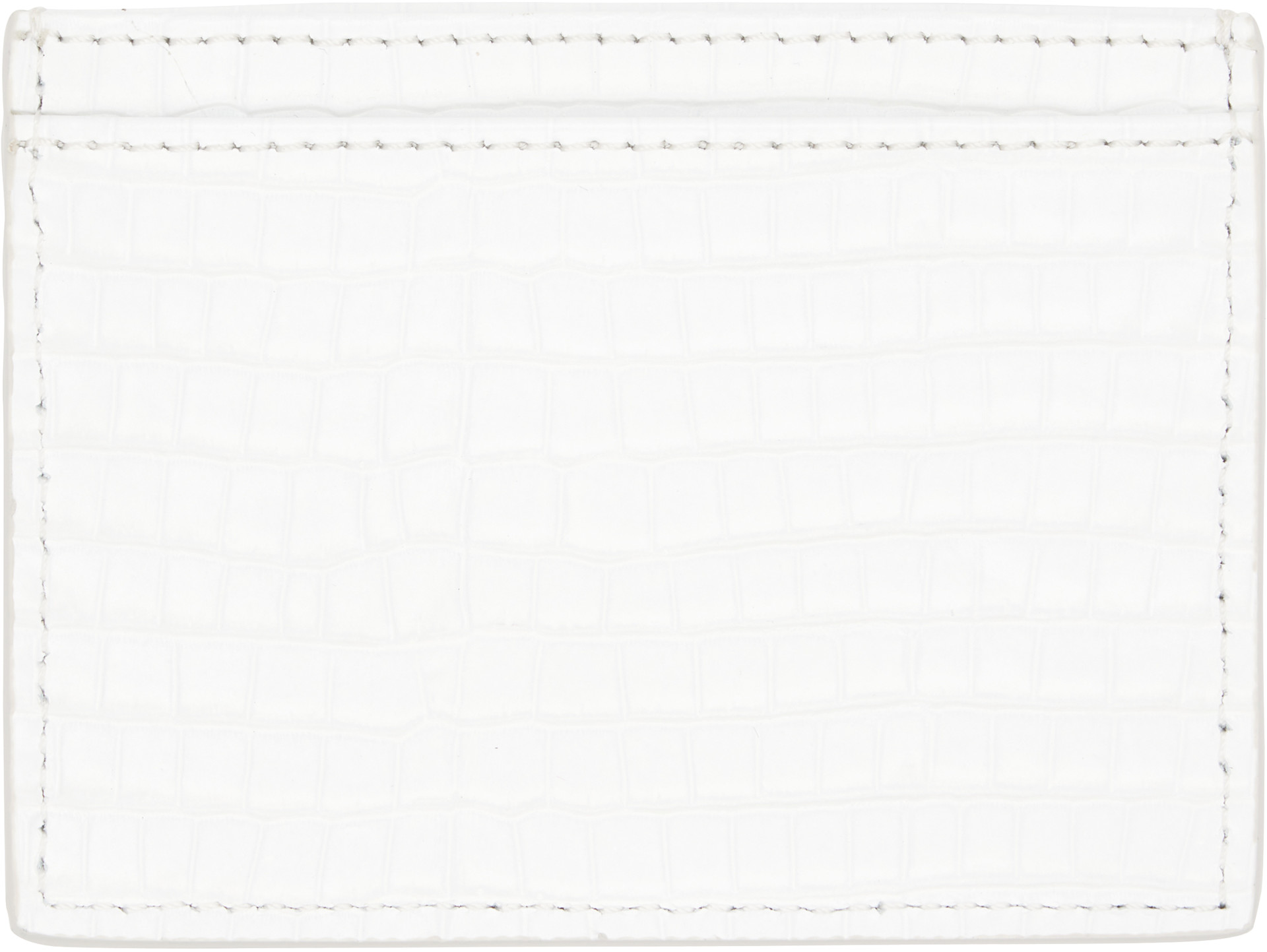 Vivienne Westwood: White Flat Card Holder | SSENSE