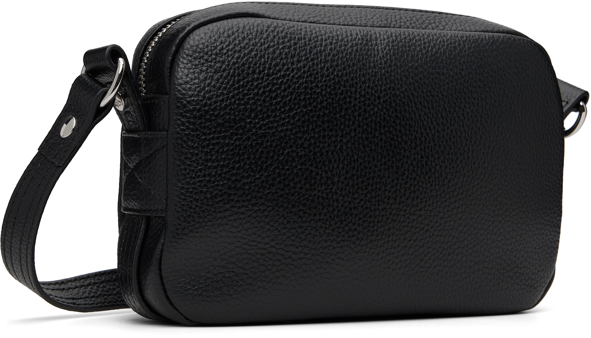 Vivienne Westwood: Black Hannah Crossbody Bag | SSENSE