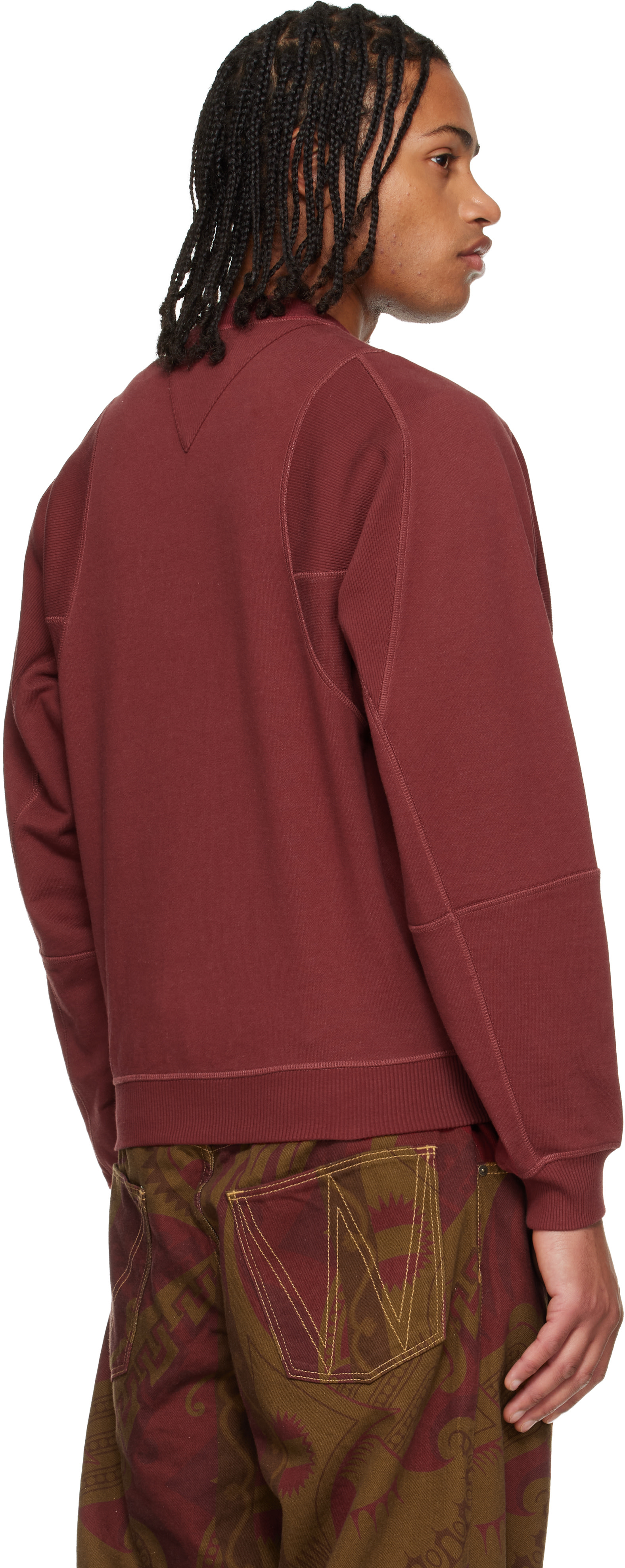 Vivienne Westwood - Pull molletonné Pourpoint rouge