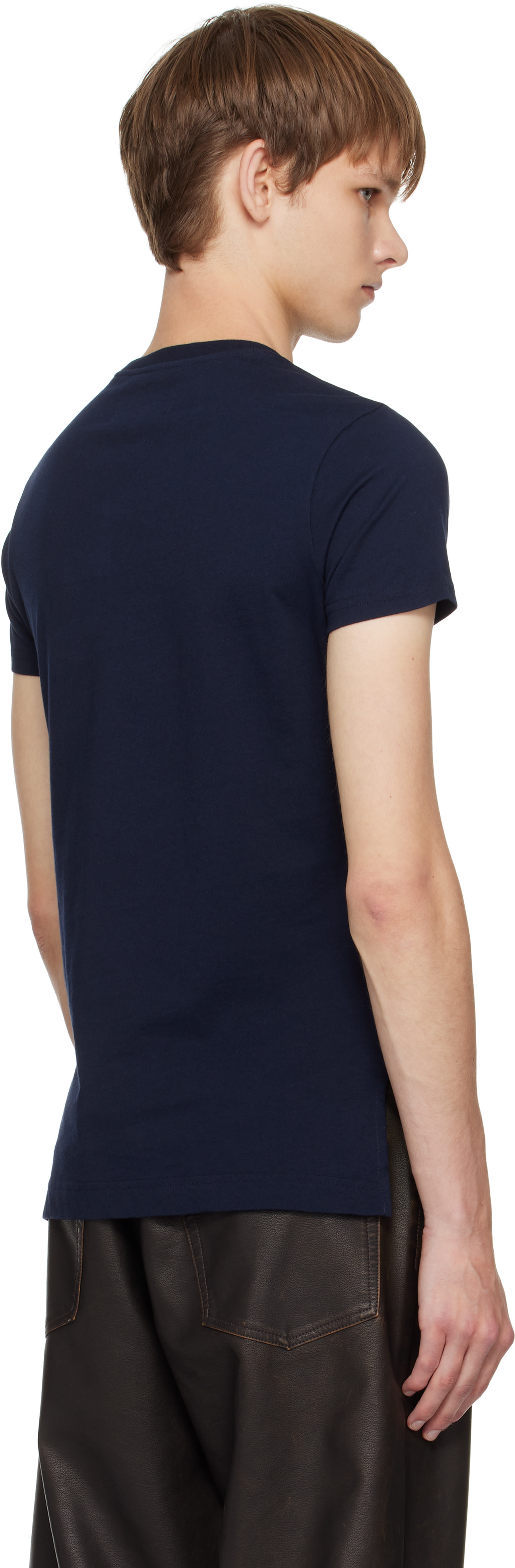 Vivienne Westwood: ネイビー Orb Peru Tシャツ | SSENSE 日本