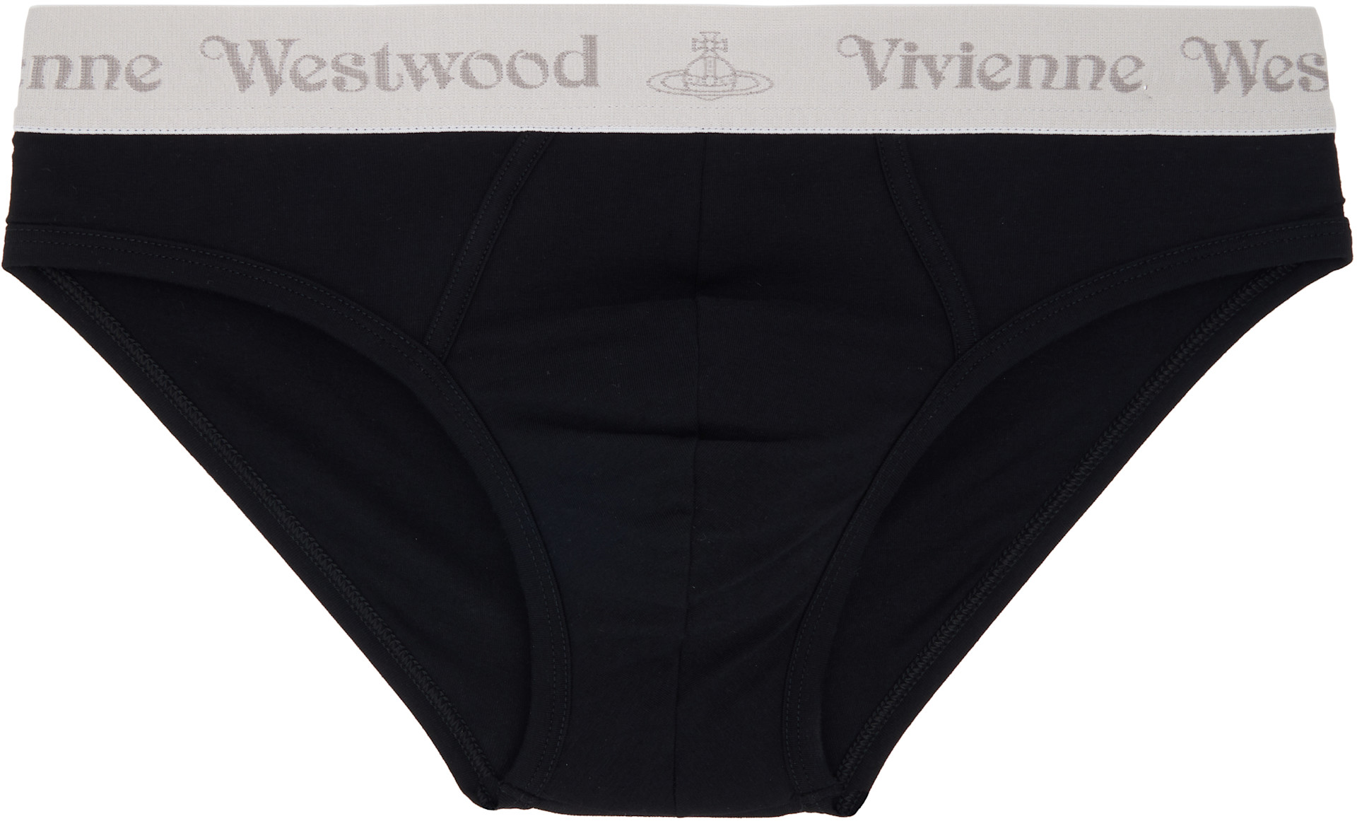 Vivienne Westwood: Three-Pack Multicolor Slip Band Briefs | SSENSE