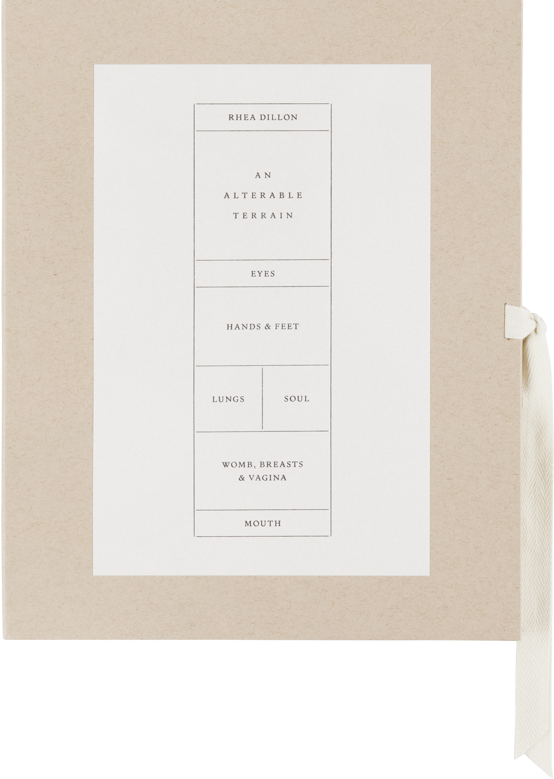Tate - Rhea Dillon: An Alterable Terrain — Signed, Limited Edition