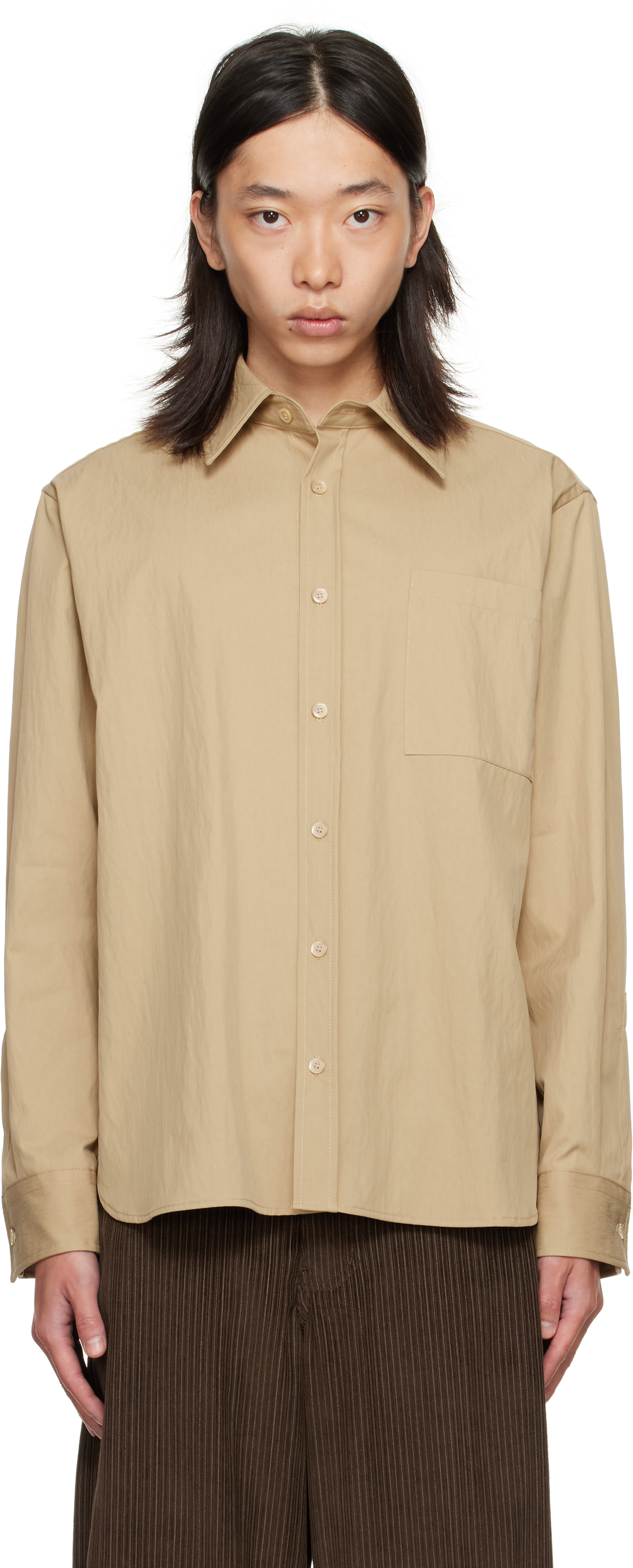 colbo - Chemise Metrics beige