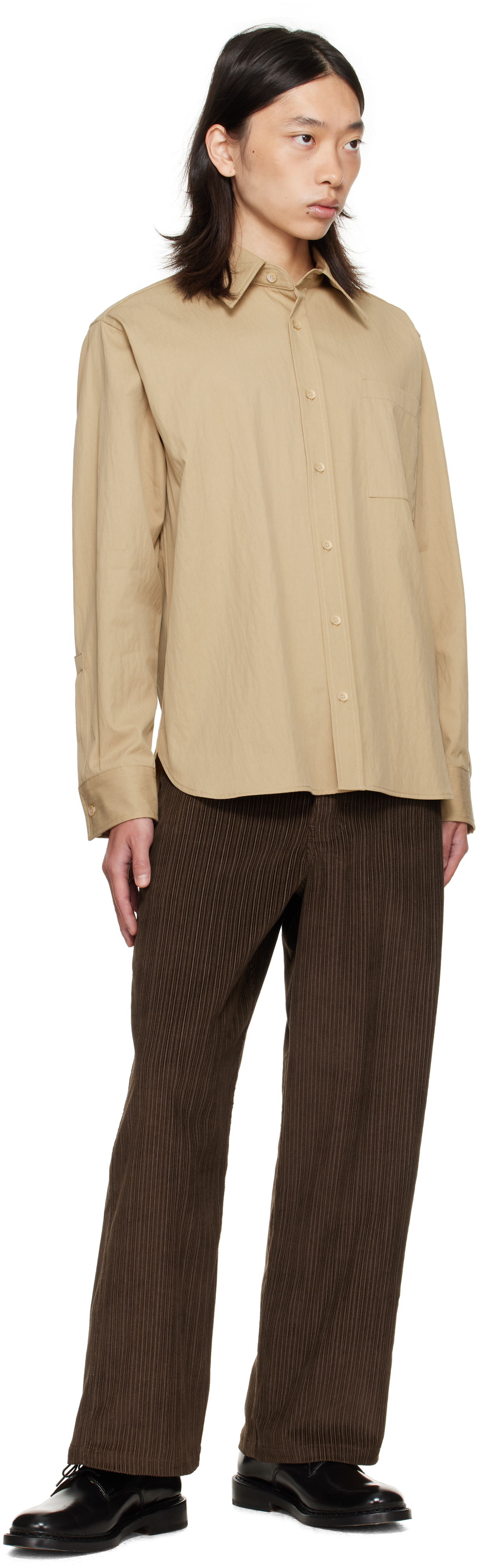 colbo - Chemise Metrics beige