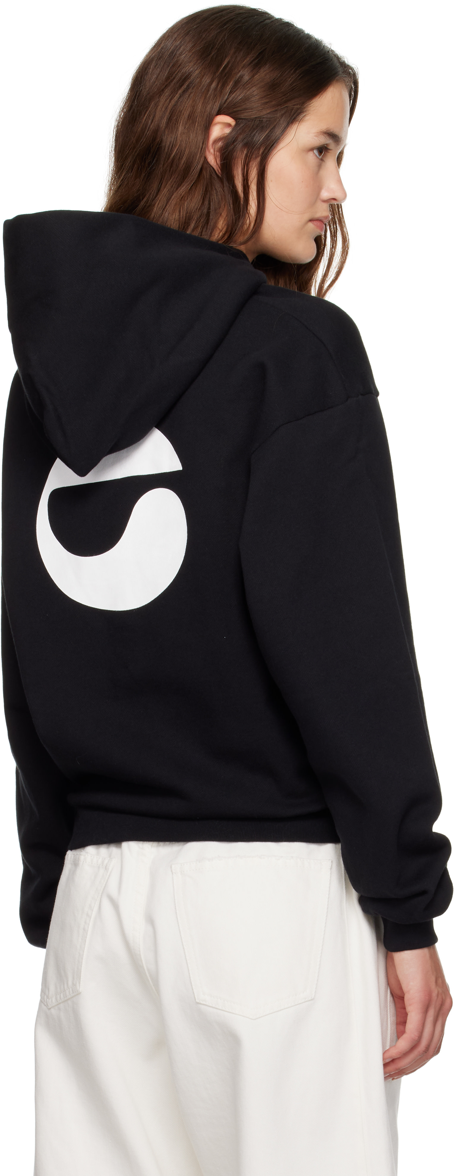 Coperni - Pull à capuche noir à logo