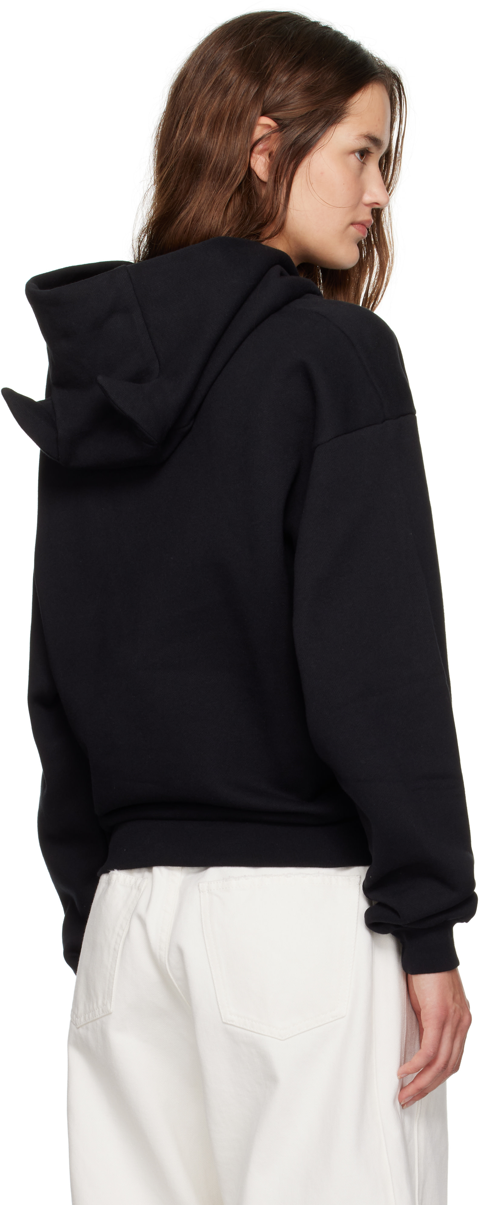 Coperni: Black Horn Hoodie | SSENSE