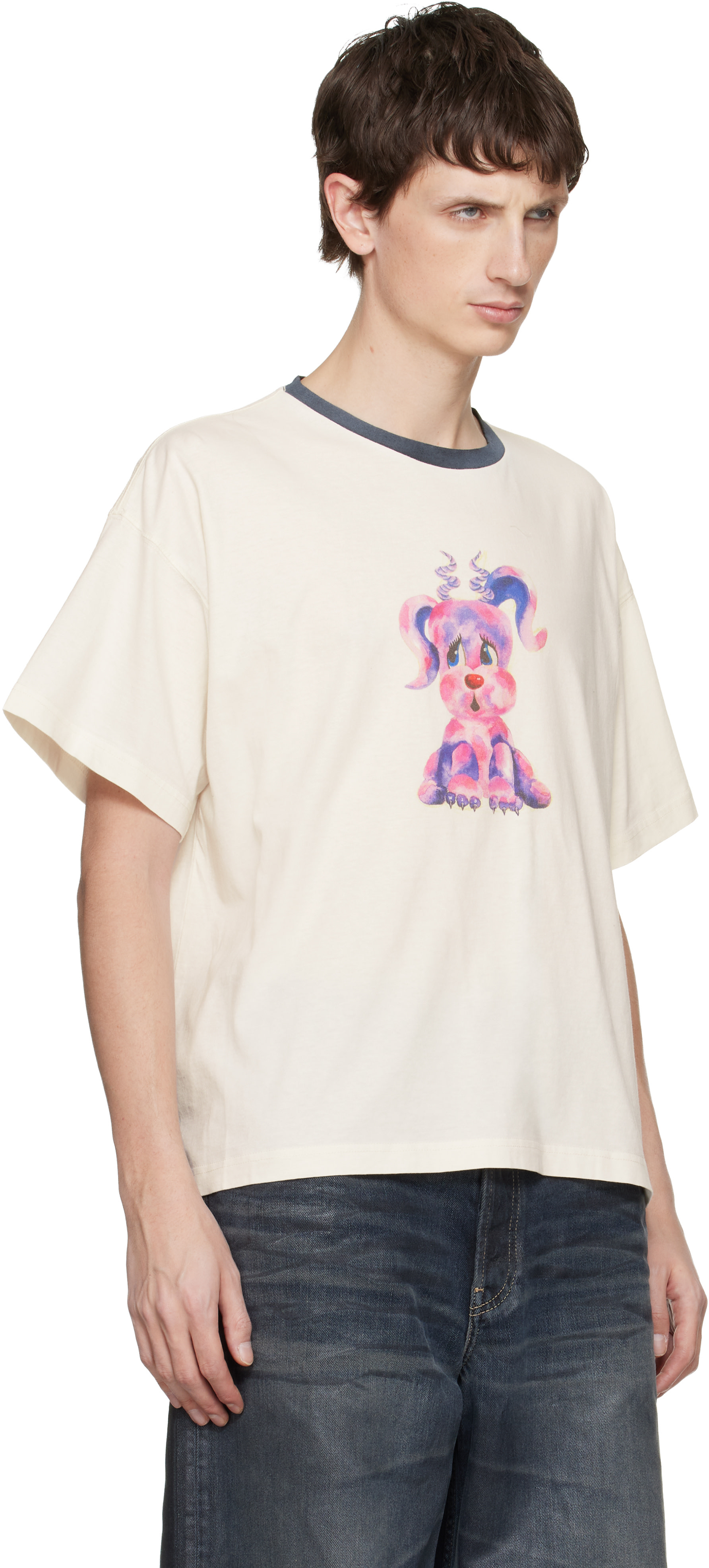 We11done - オフホワイト Monster Tシャツ