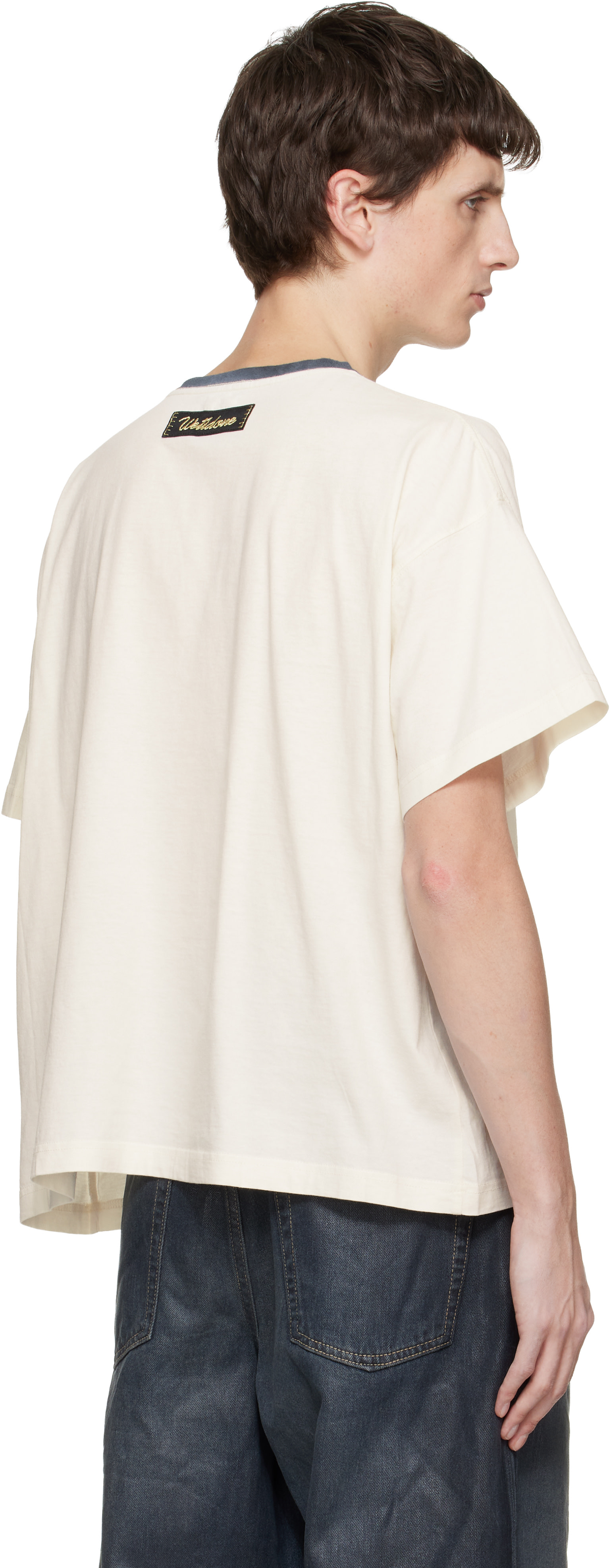 We11done - オフホワイト Monster Tシャツ