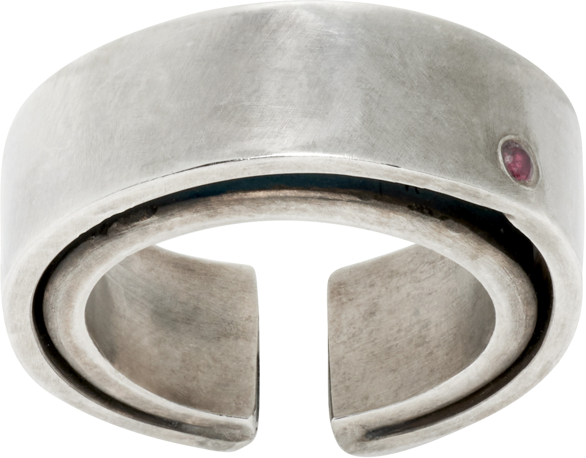 title of work - 8MM Forged Double Ring
