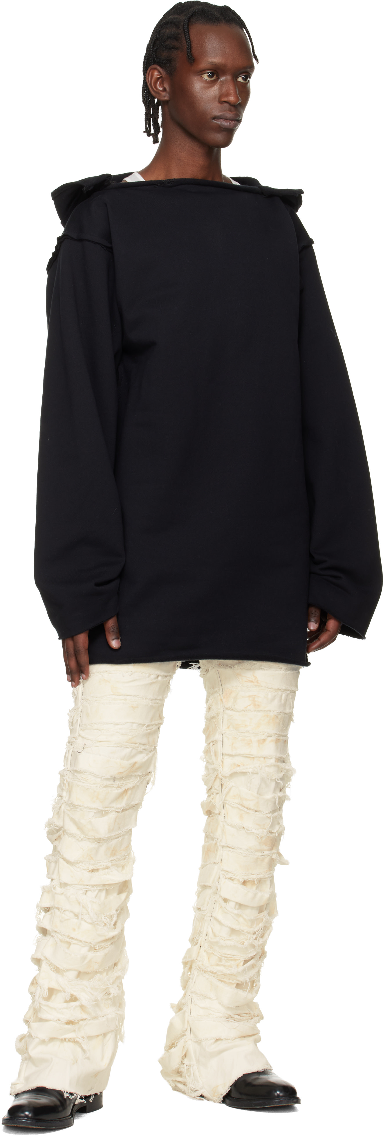 Swampgod - Pantalon Lazarus blanc