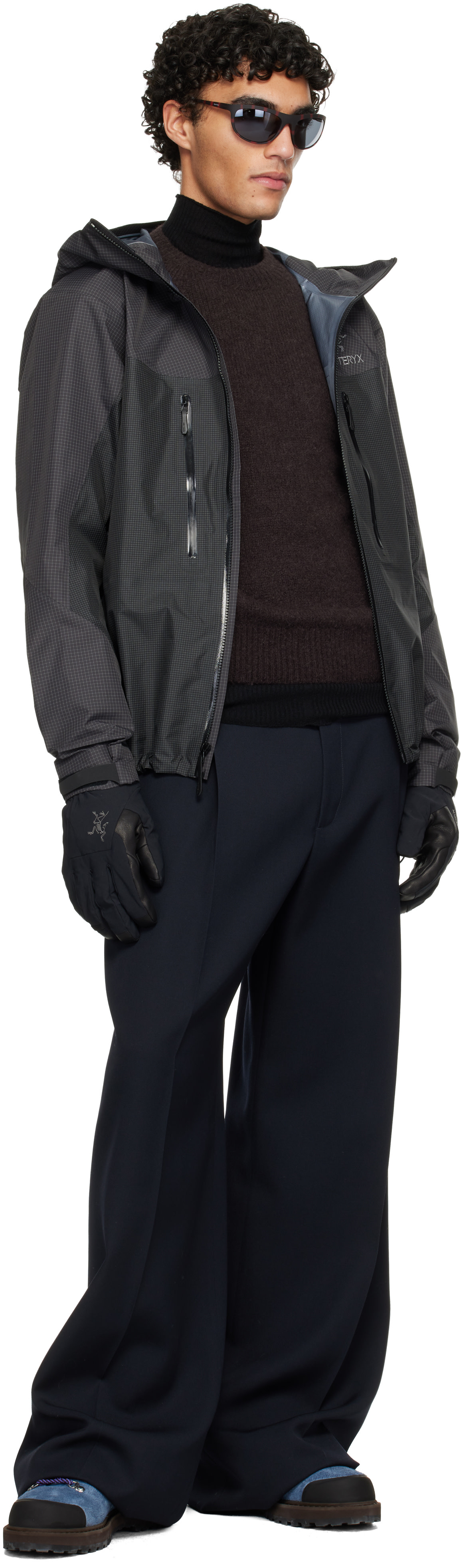 Arc'teryx - Gants Venta noirs en GORE-TEX