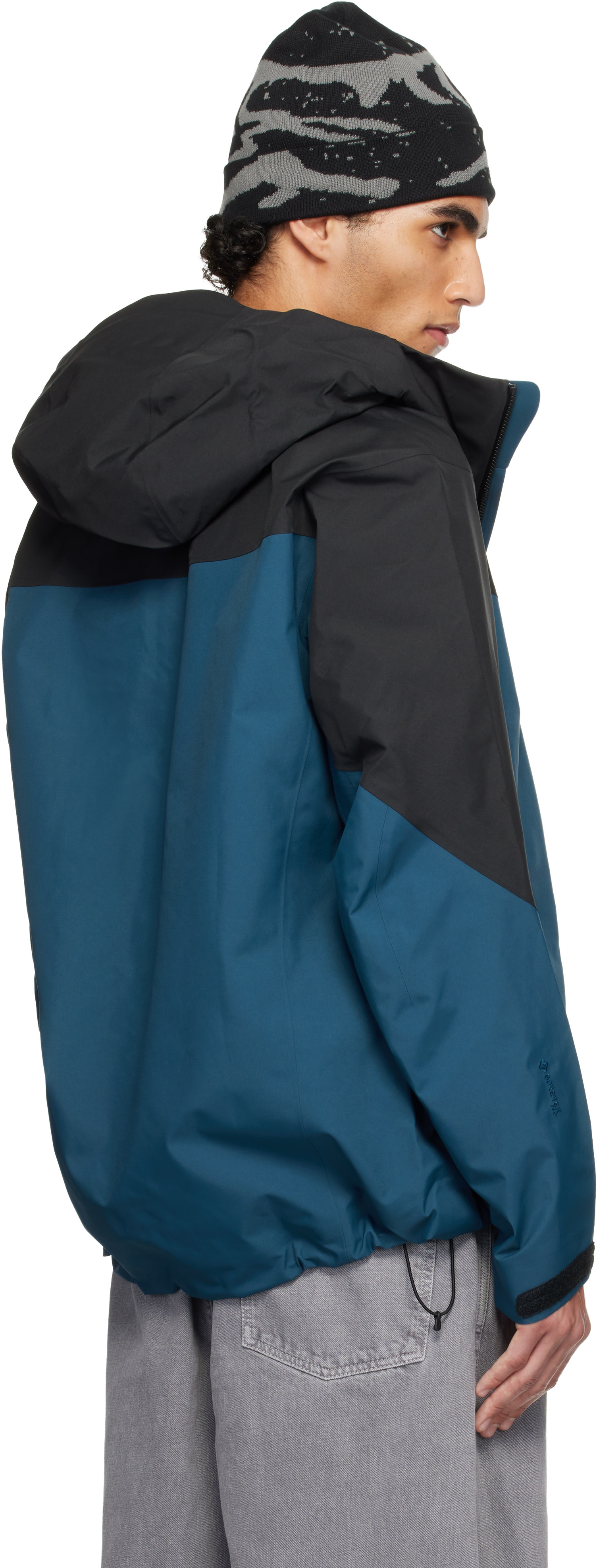 ARC'TERYX ネイビーフルジップジャケット ARC'TERYX (アークテリクス) フード フルジップ ジャケット SQUAMISH
