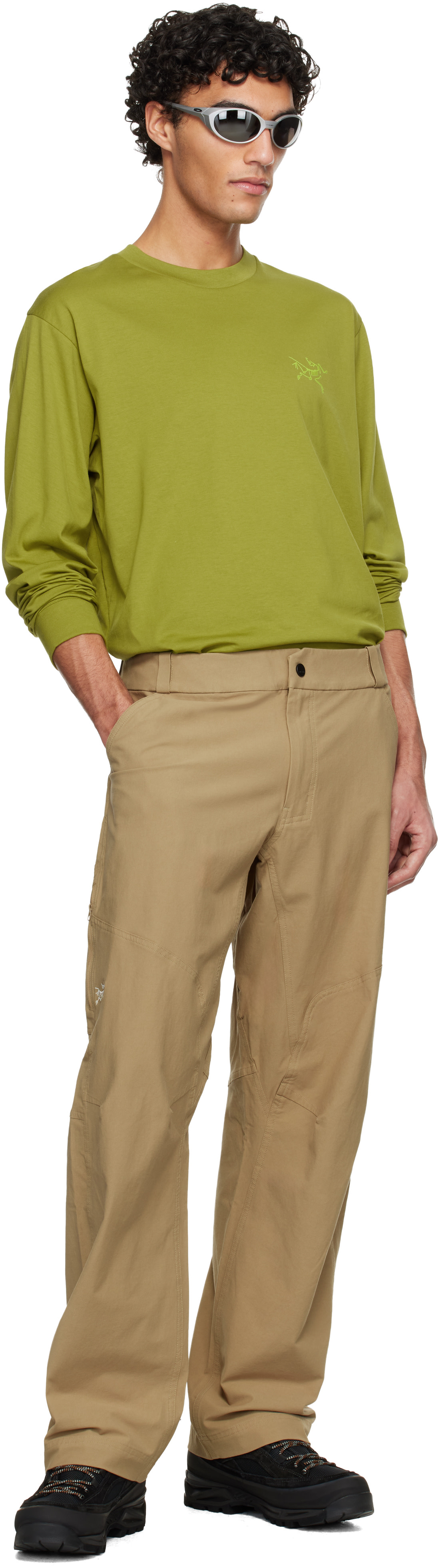 Arc'teryx: Khaki Cronin Trousers | SSENSE