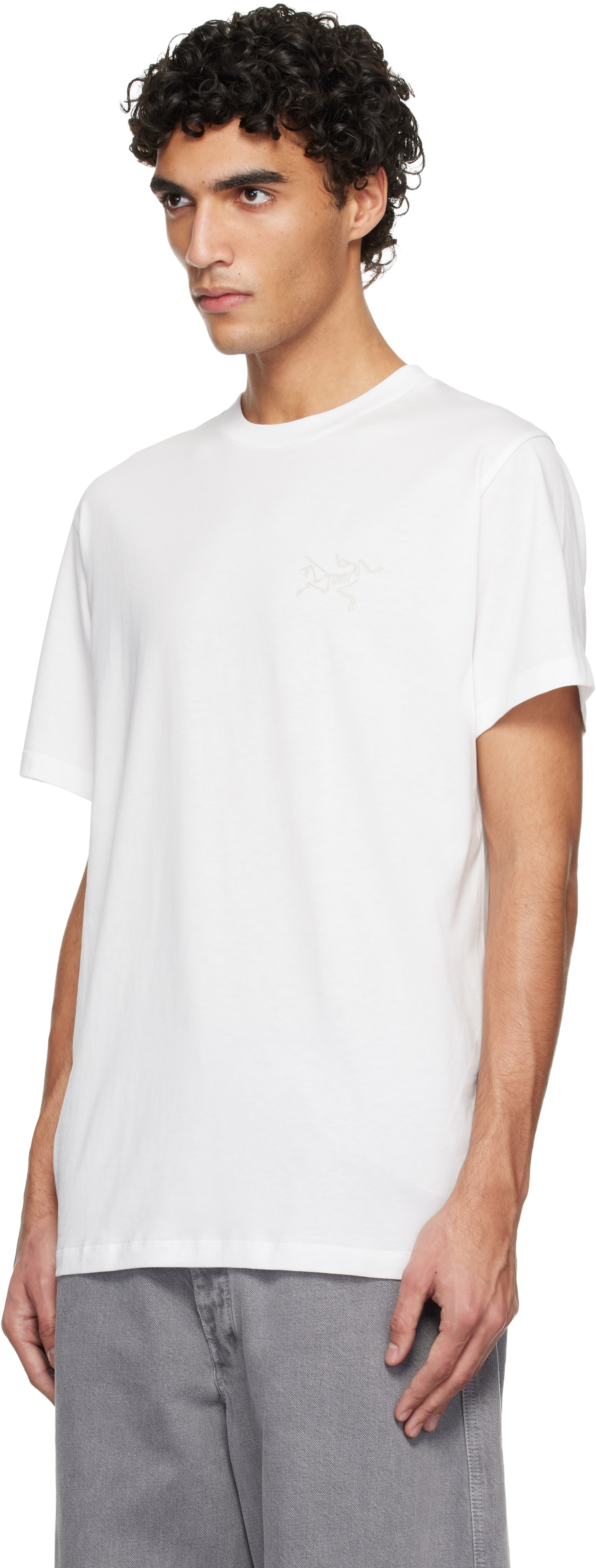 Arc'teryx: White Kragg SL Cotton SS T-shirt | SSENSE
