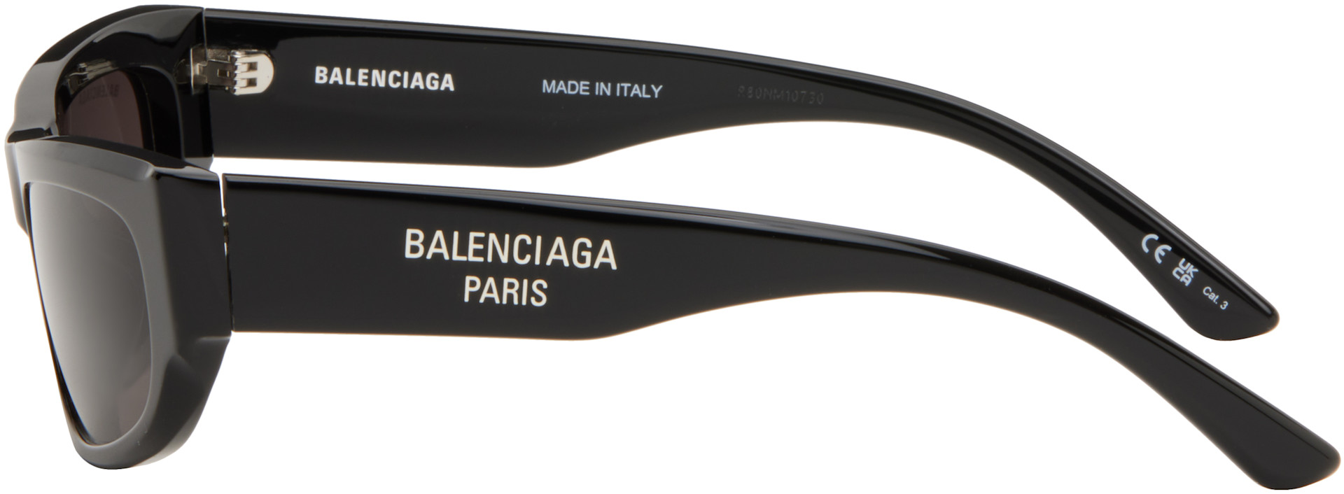 Balenciaga - ブラック スクエアサングラス