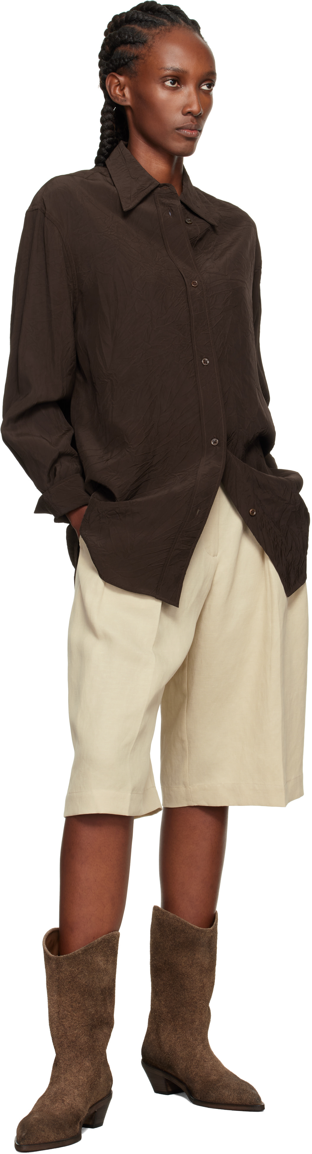 Marsèll - Bottes Stuzzichello brunes
