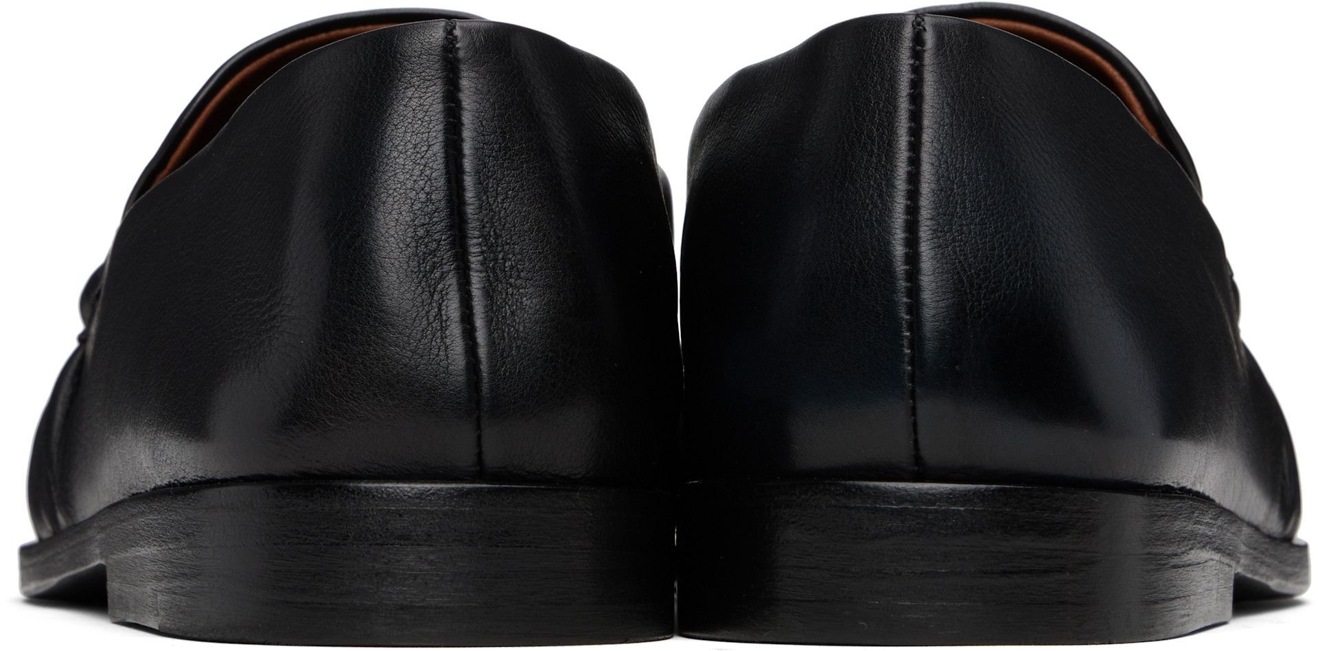 Marsèll: Black Mocassino Loafers | SSENSE Canada