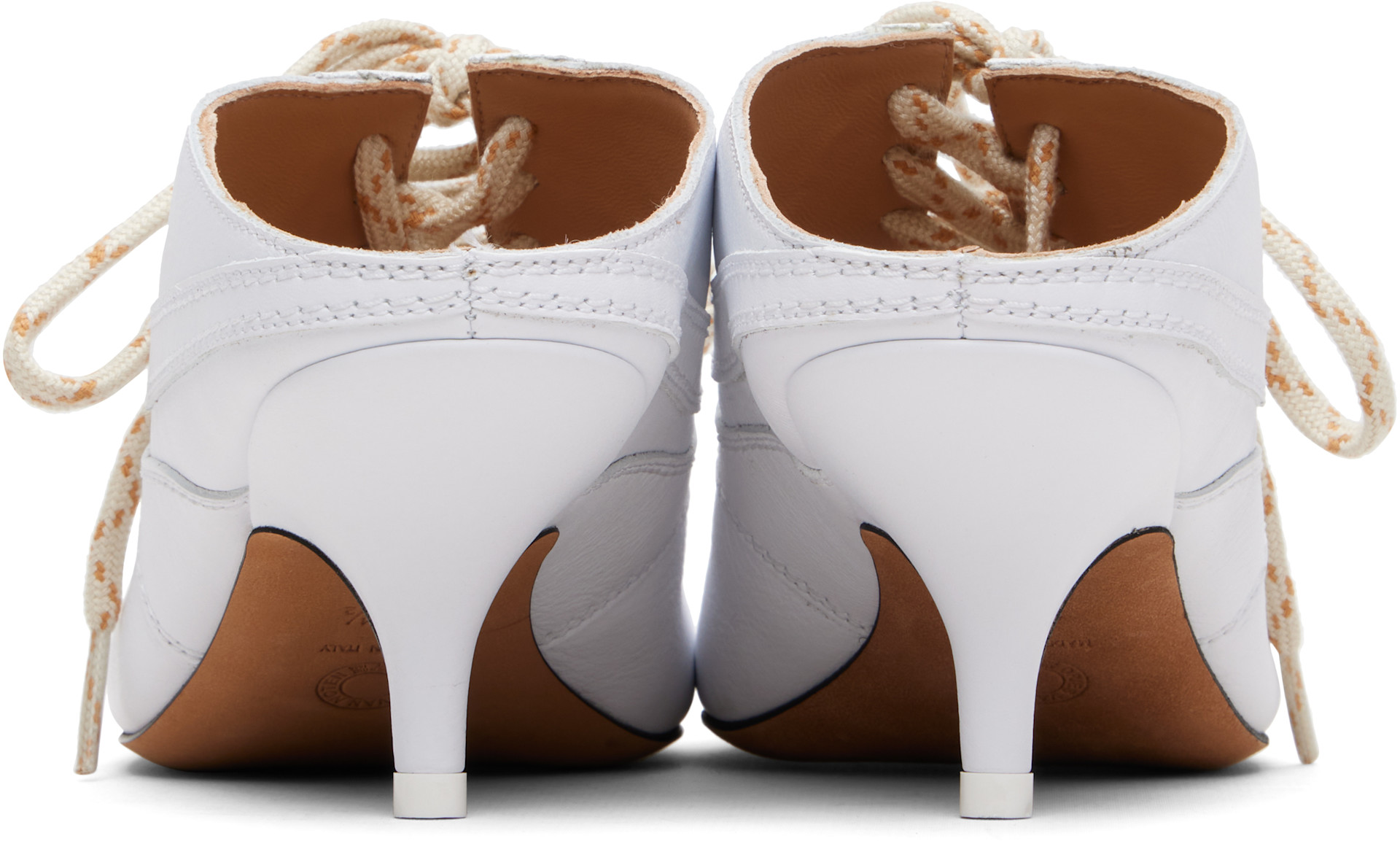 Dries Van Noten: ホワイト Heeled Sneaker ミュール | SSENSE 日本