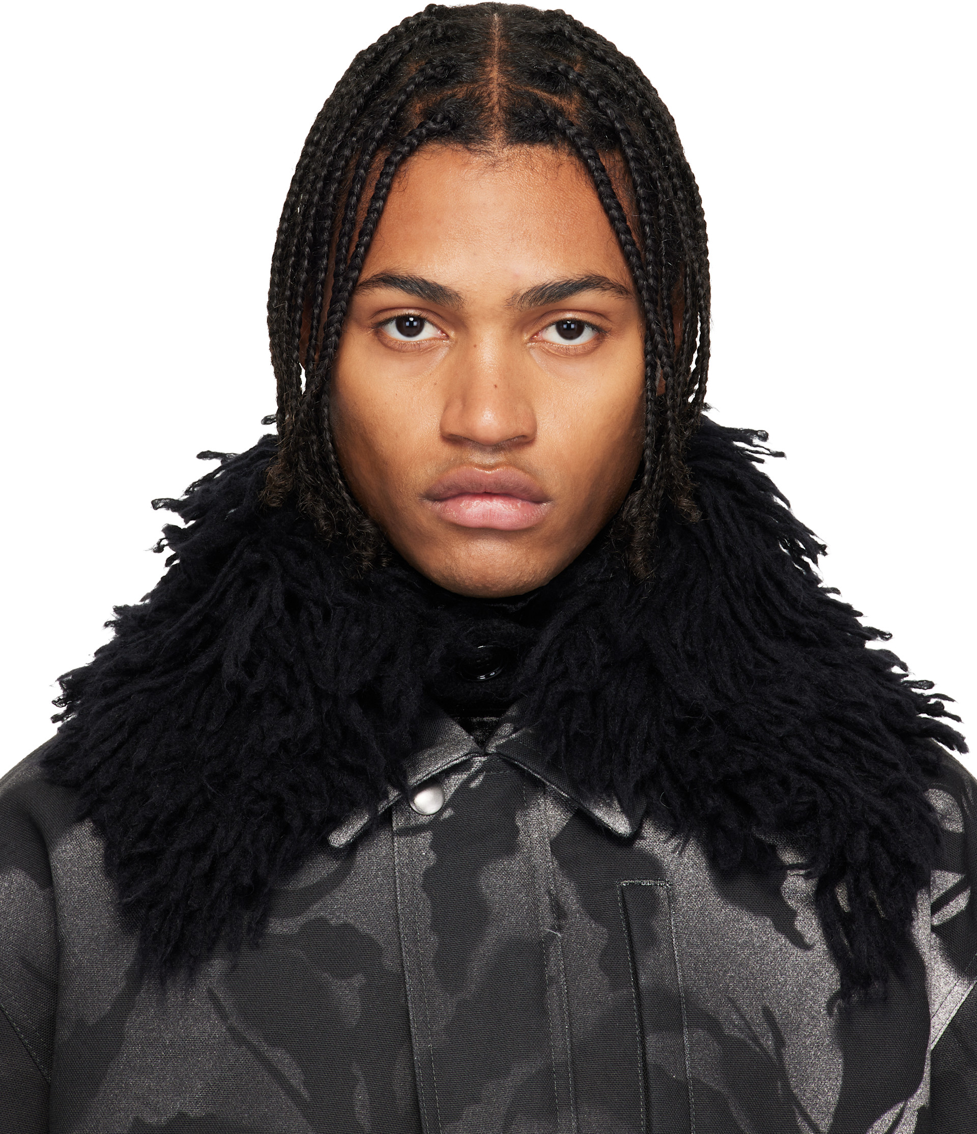 DRIES VAN NOTEN ブラックセルフタイビーニー 最安 読み方 Dries ブラックセルフタイビーニー NOTEN VAN DRIES Van