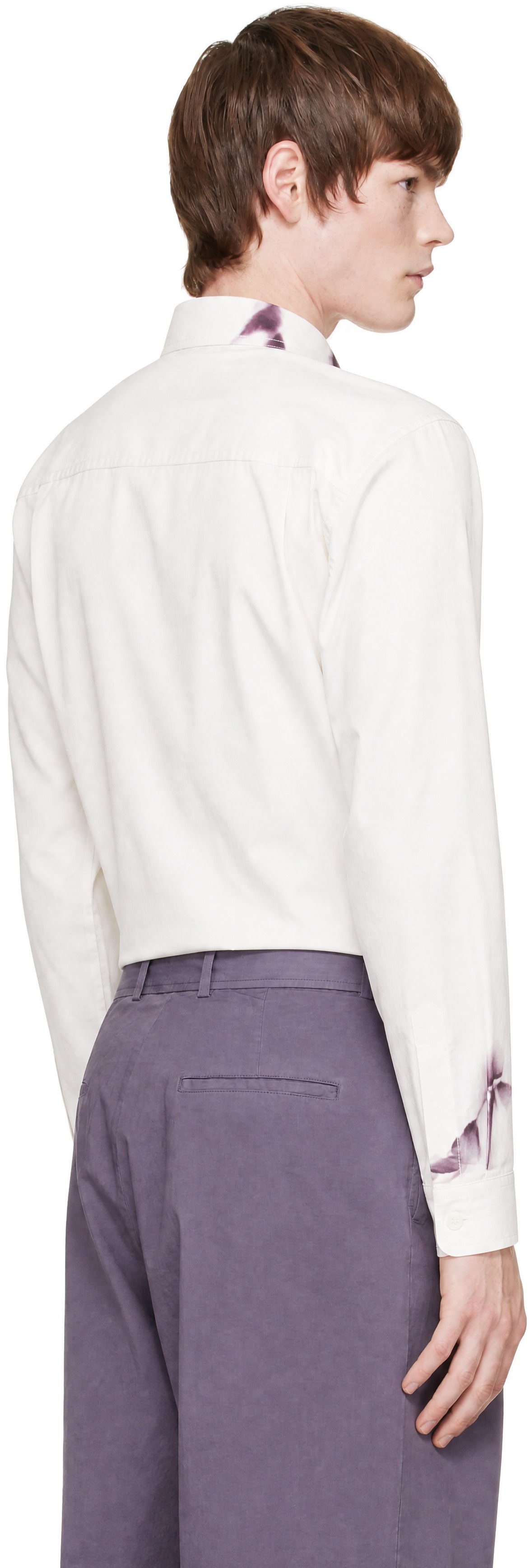 Dries Van Noten - White Flower Shirt