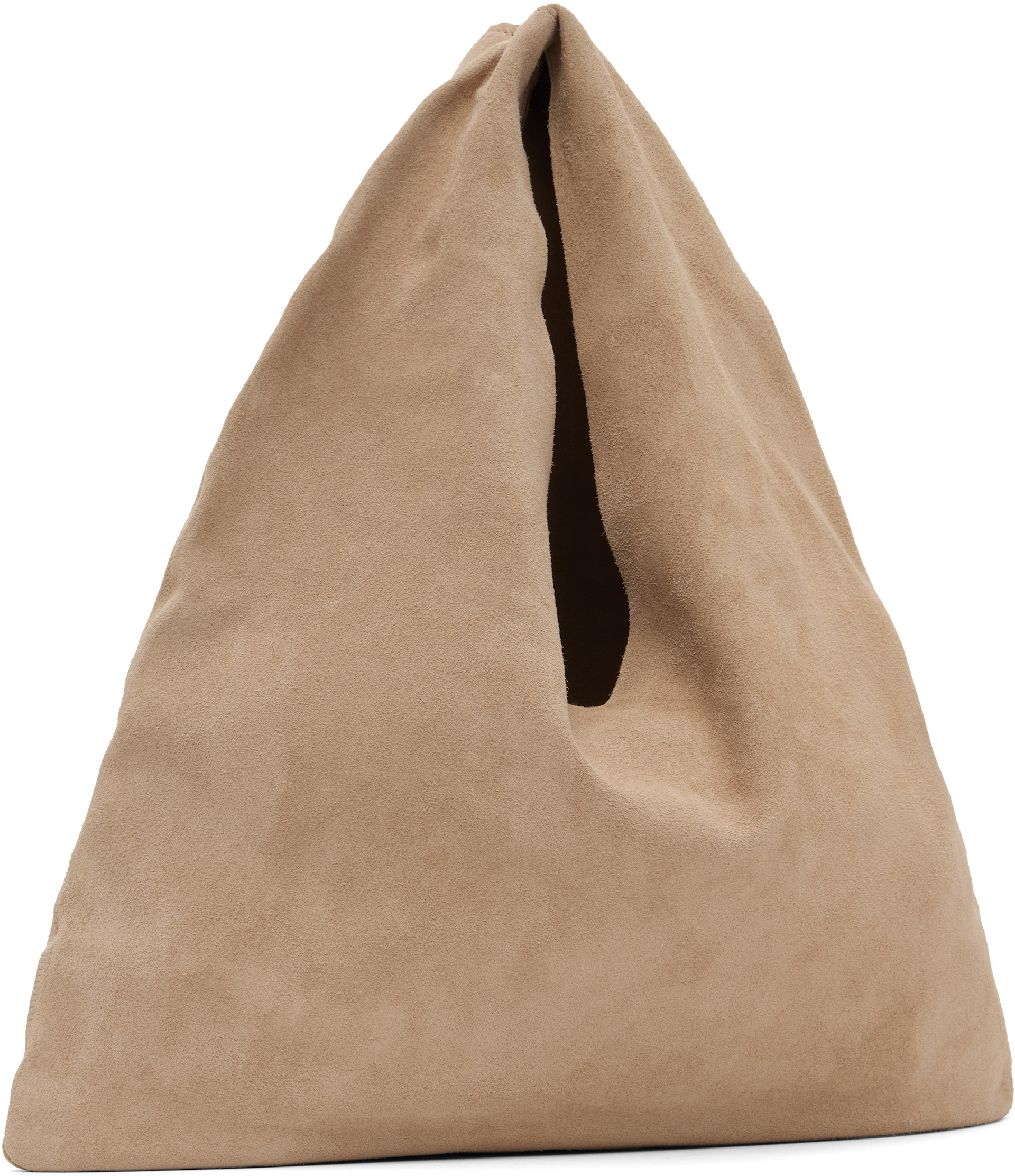 The Row - Beige Small Bindle Tote