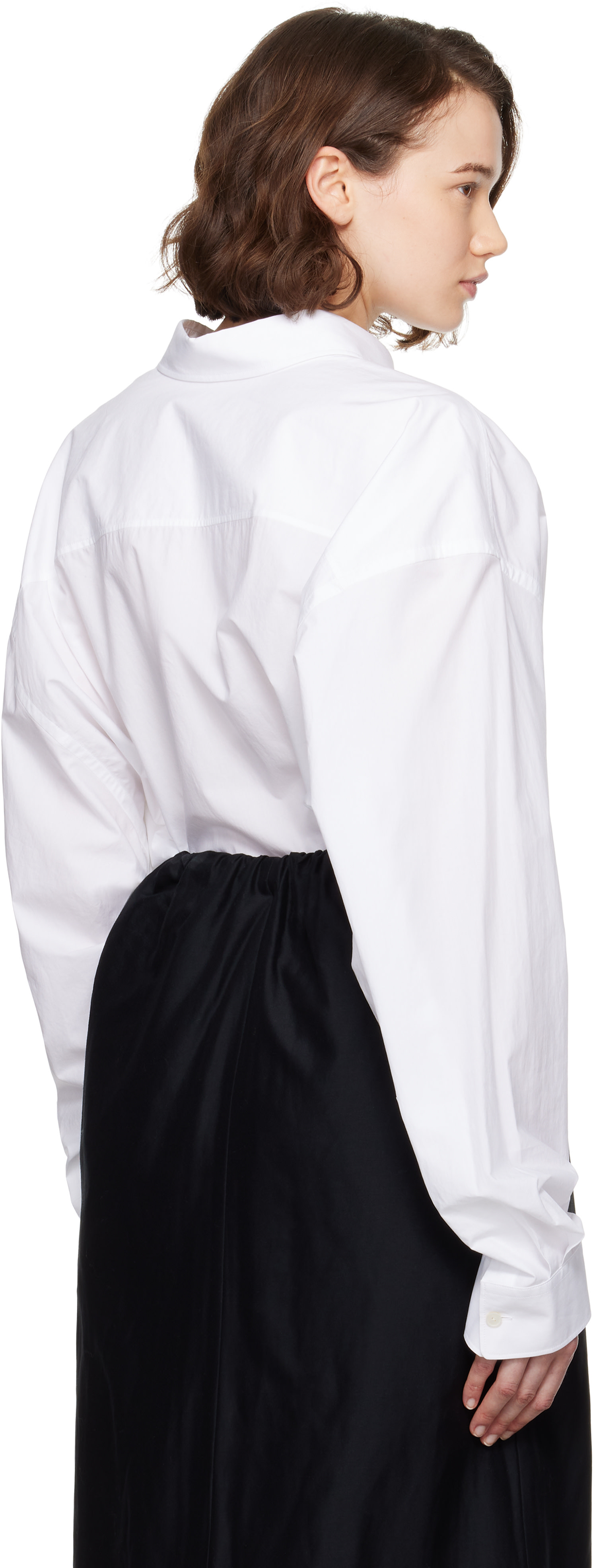 The Row - Chemise Victoria blanche