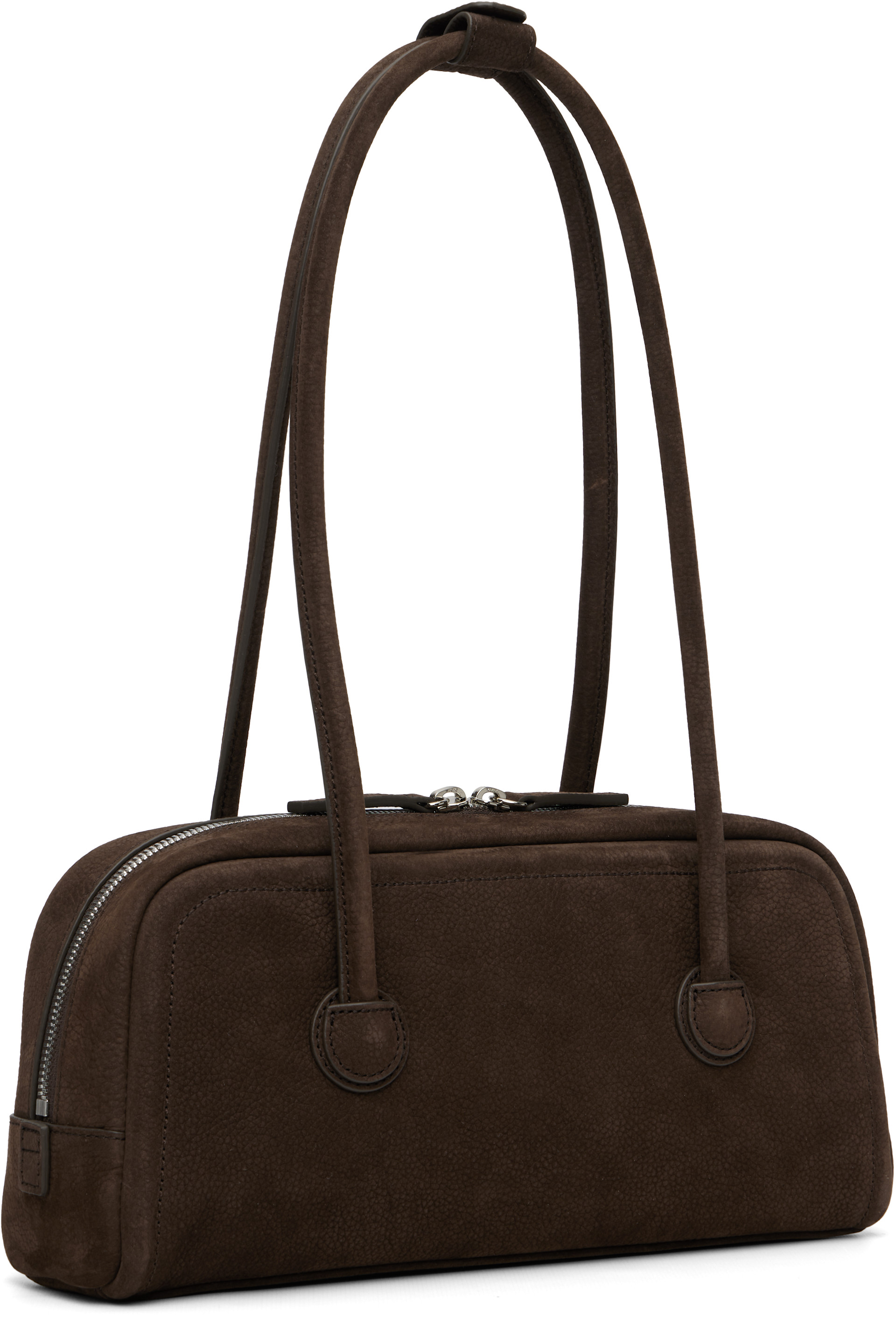 MARGESHERWOOD: Brown Soft Boston EW Bag | SSENSE