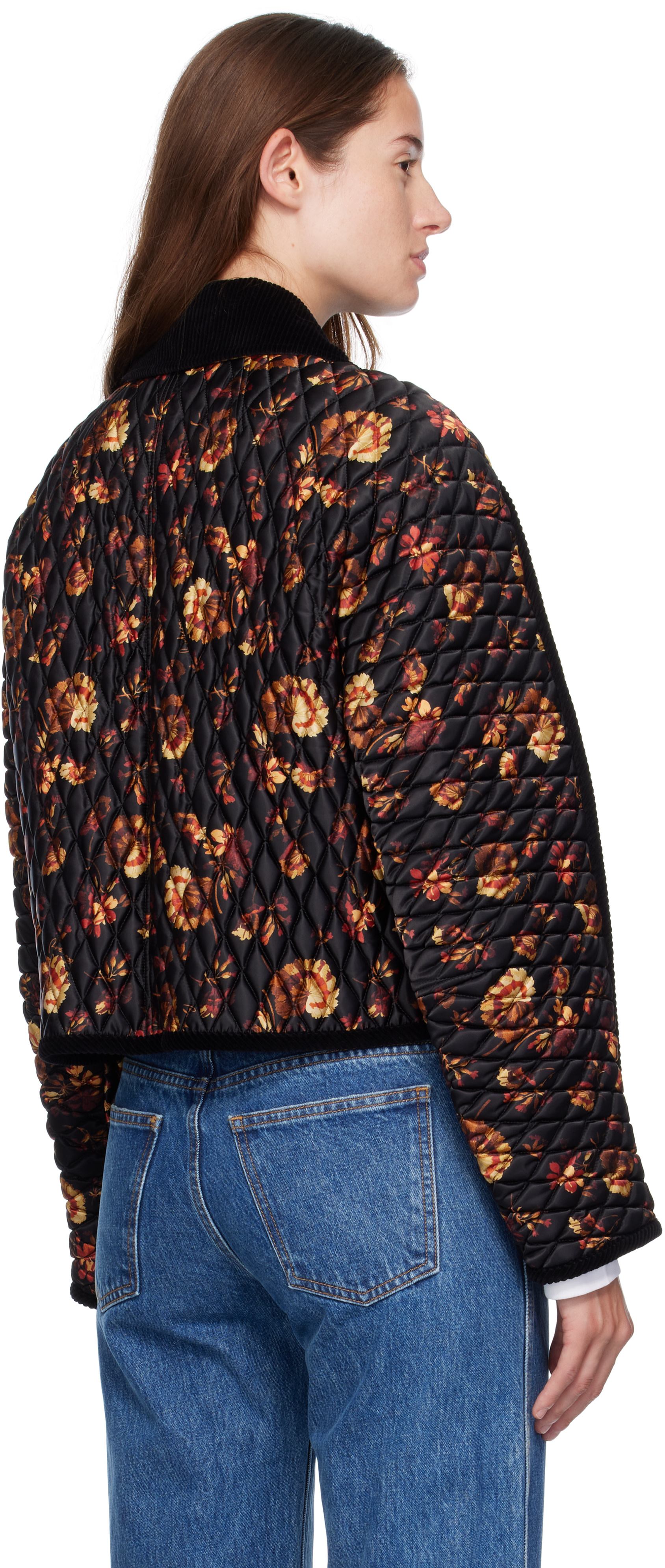 Burberry - Blouson Floriston noir