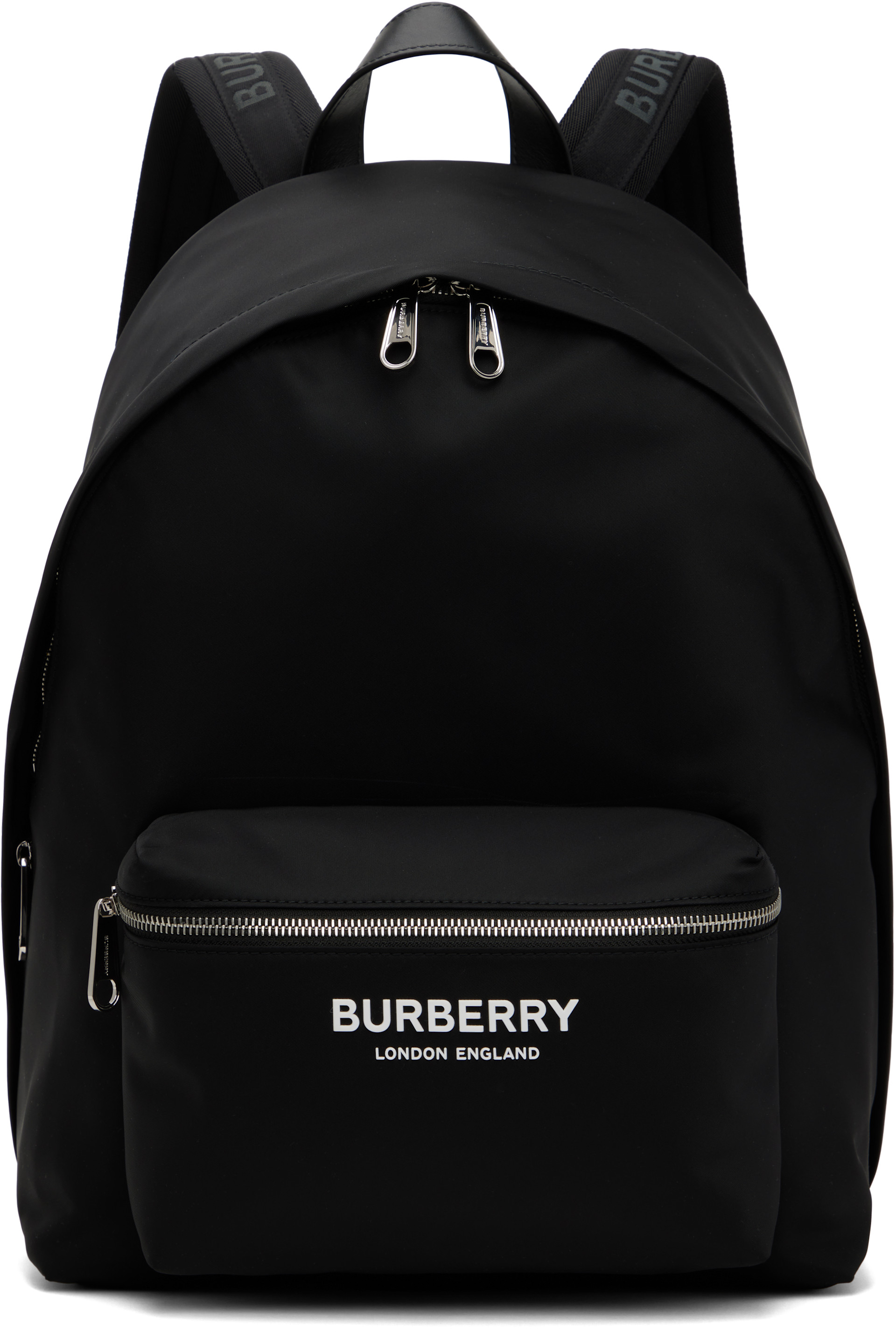Burberry - Black Nylon Backpack