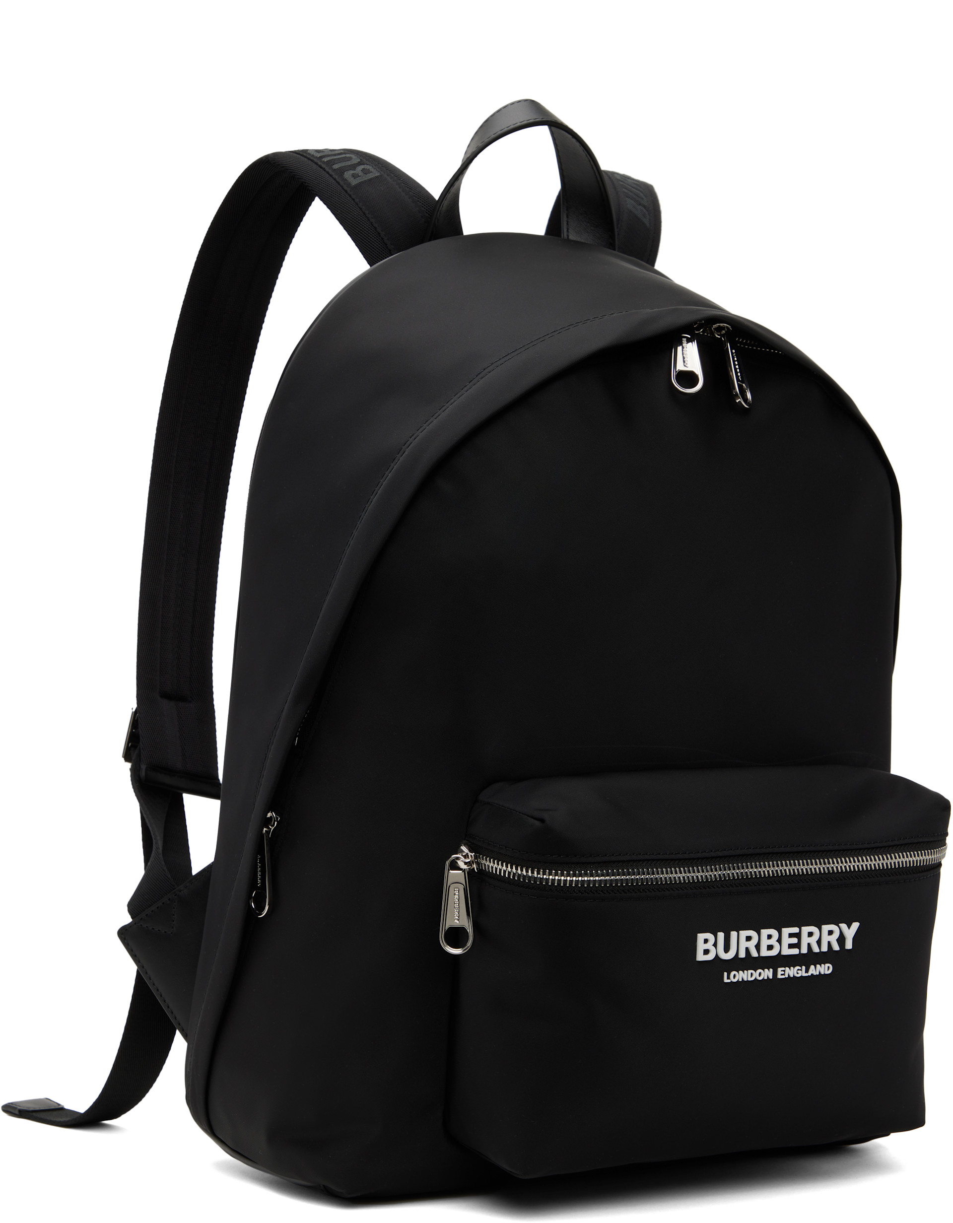 Burberry - Black Nylon Backpack